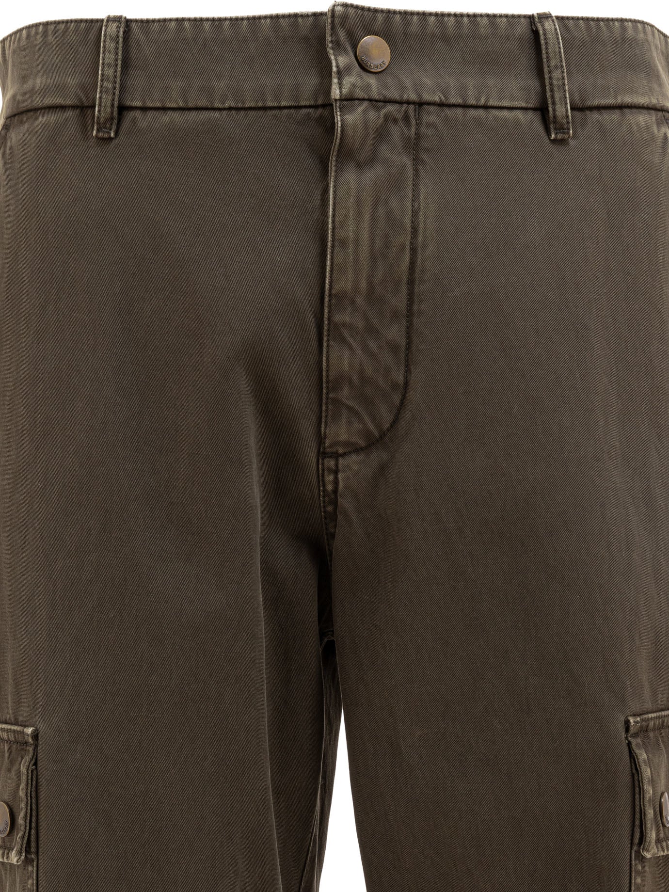 Burberry Gabardine Cargo Trousers