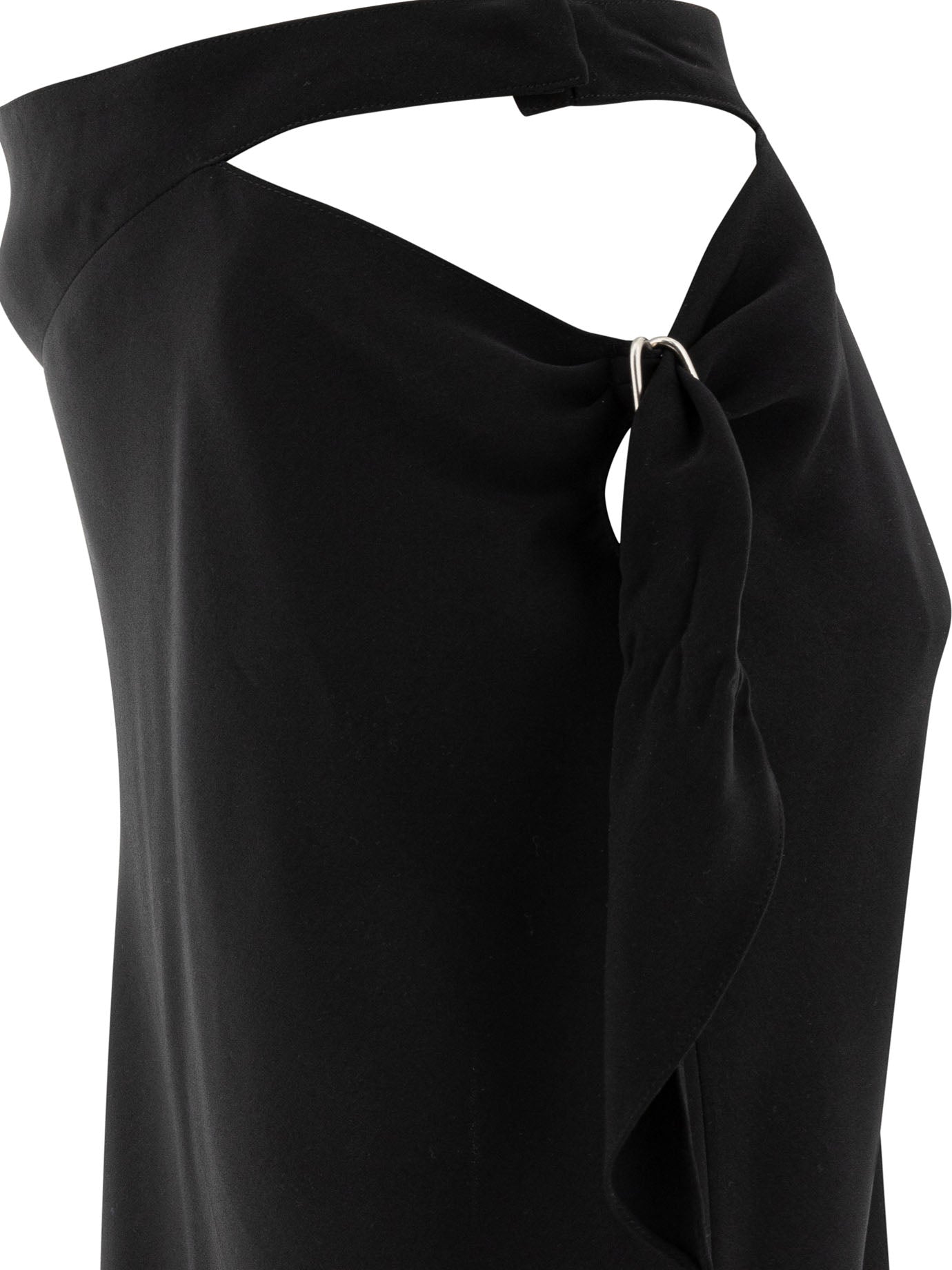 Courrèges Cut Out Skirt With Knot