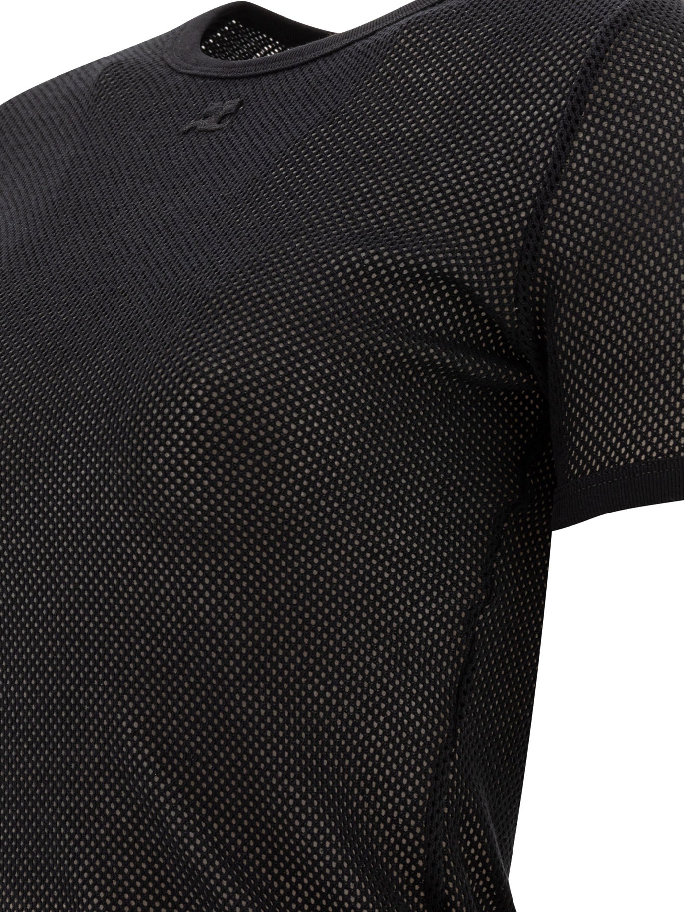 Courrèges Crew-Neck T-Shirt With Logo