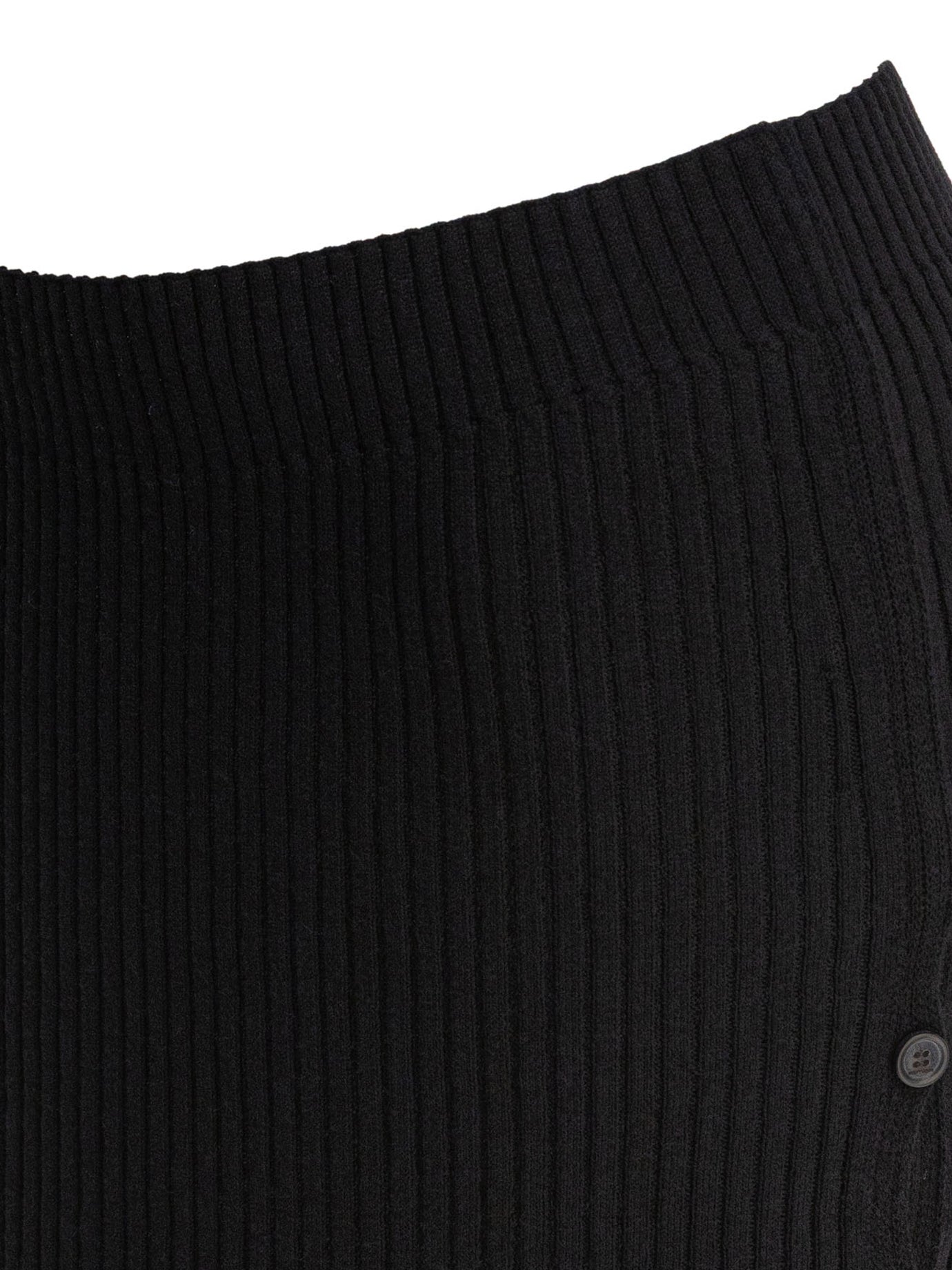 Courrèges Cotton And Merino Wool Miniskirt