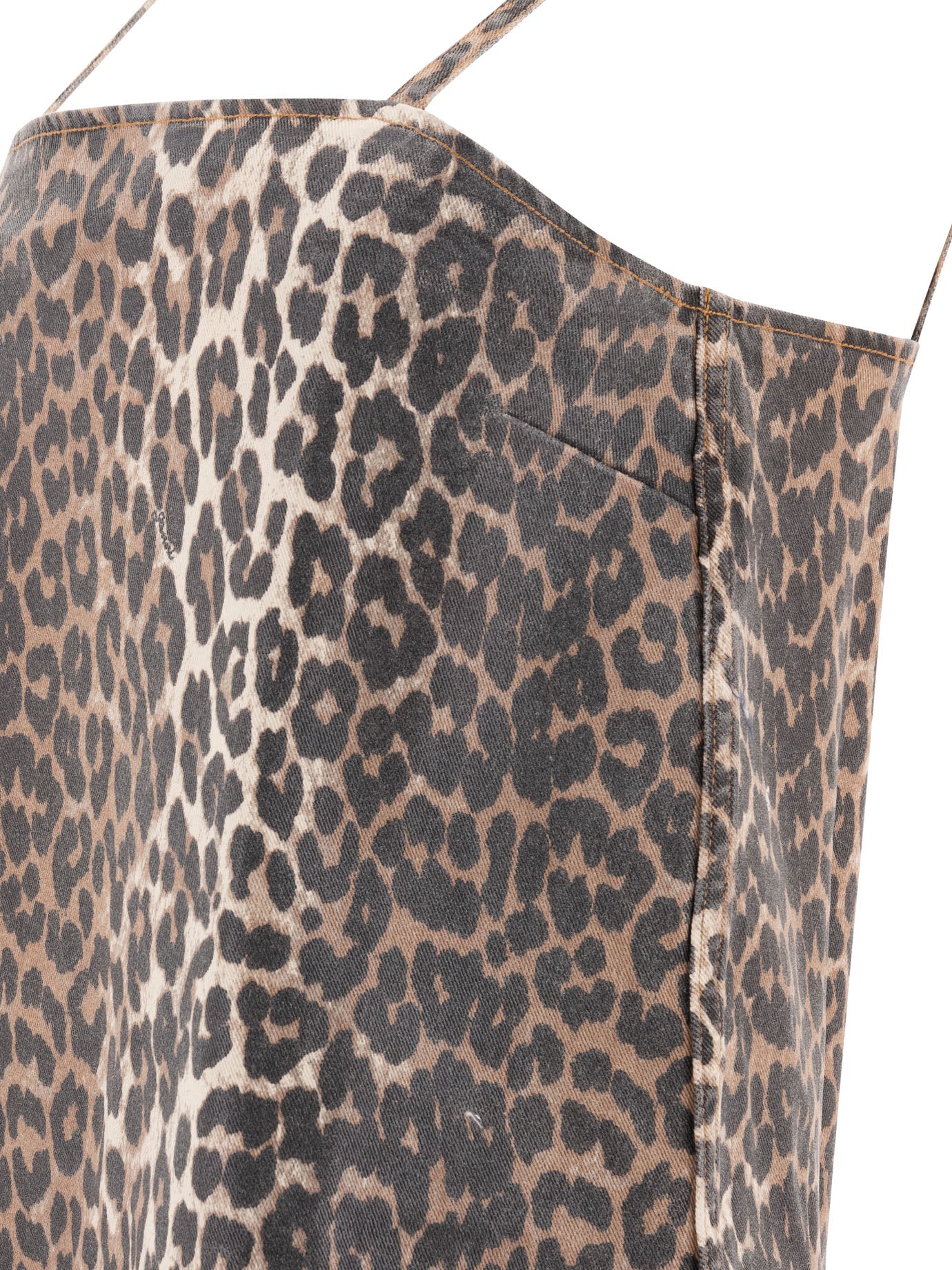 Ganni Leopard Dress