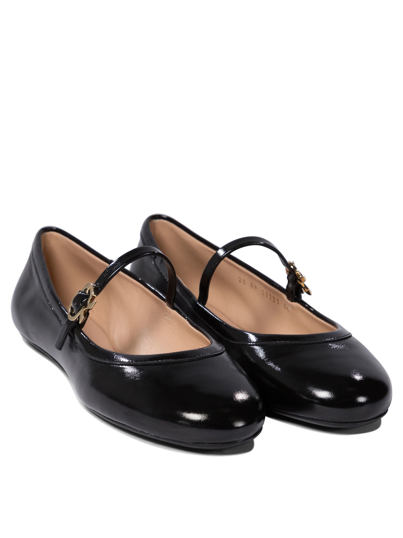 Gianvito Rossi Carla Mary Jane Ballet Flats