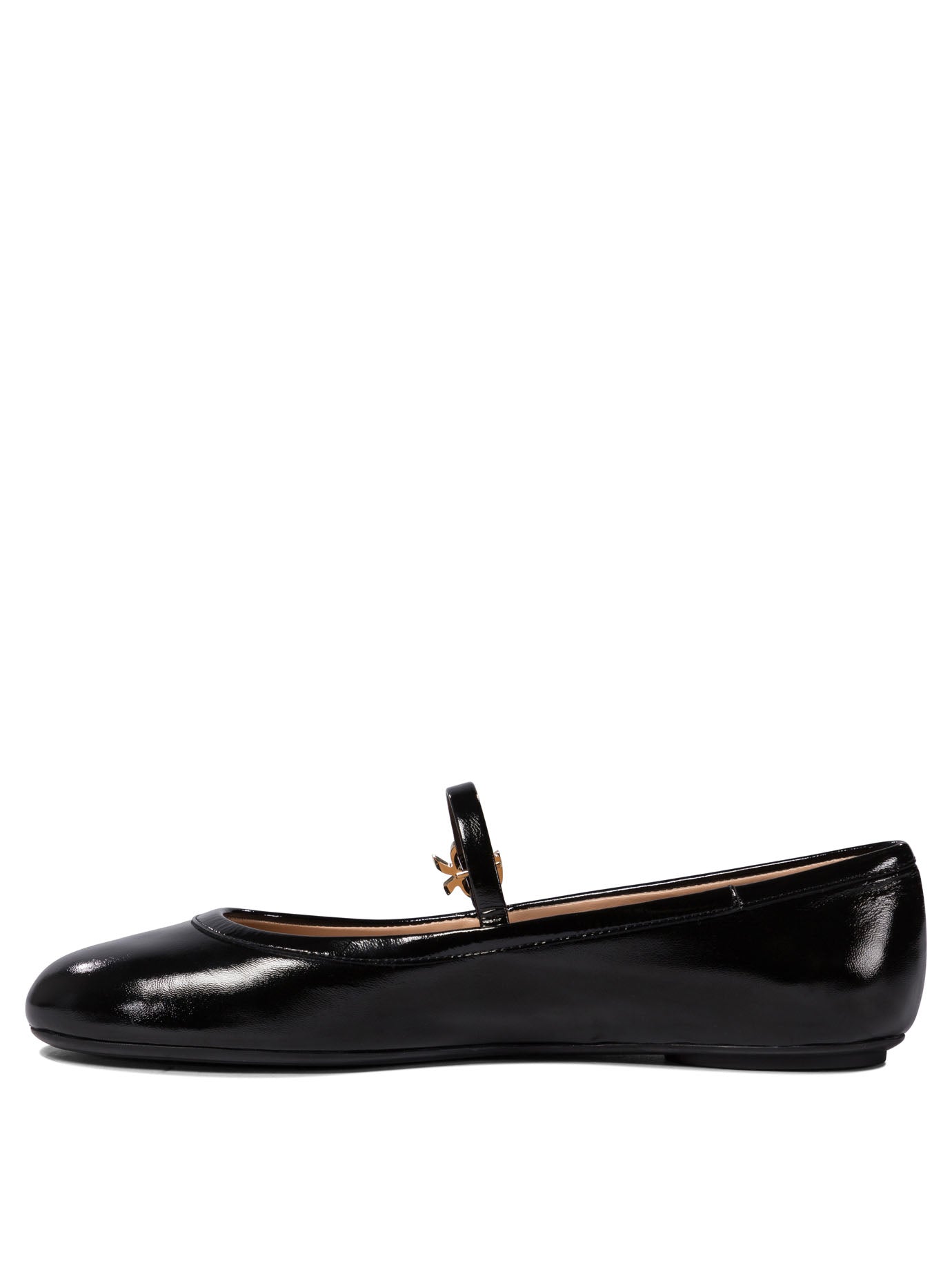 Gianvito Rossi Carla Mary Jane Ballet Flats