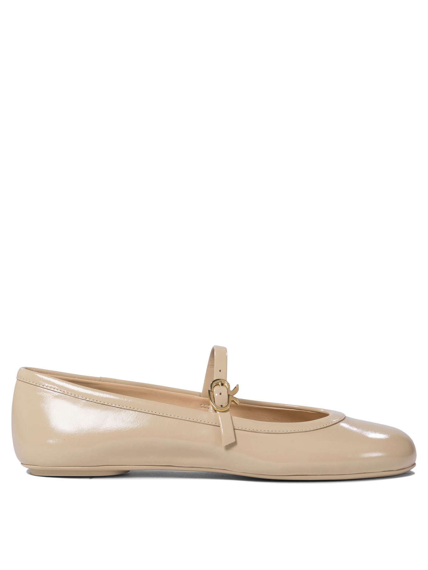 Gianvito Rossi Carla Mary Jane Ballet Flats