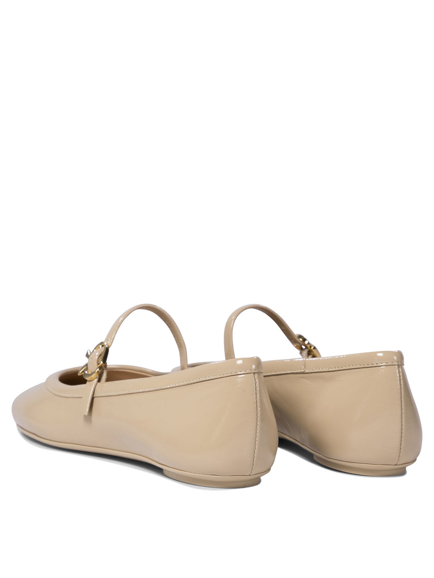 Gianvito Rossi Carla Mary Jane Ballet Flats