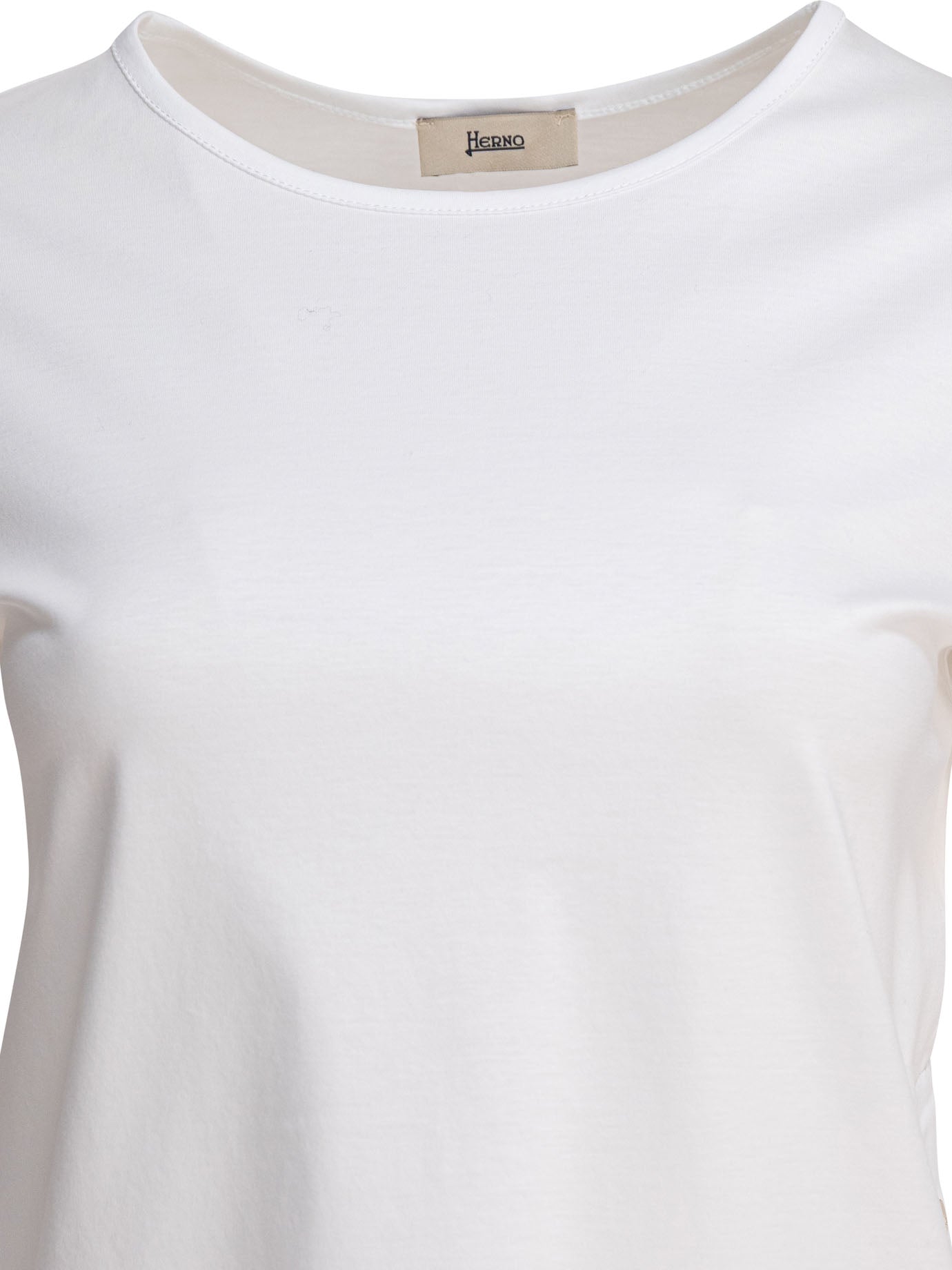 Herno Cotton T-Shirt With Buttons