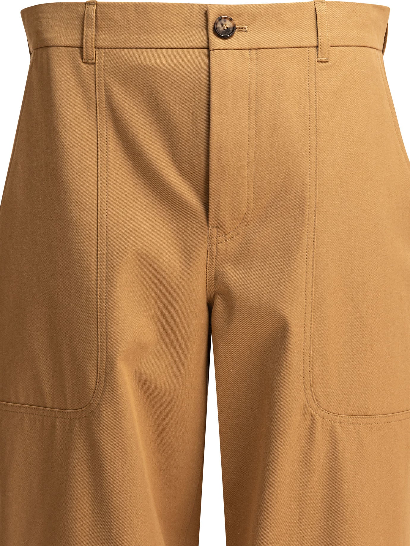 Loewe Cotton And Silk Cargo Trousers