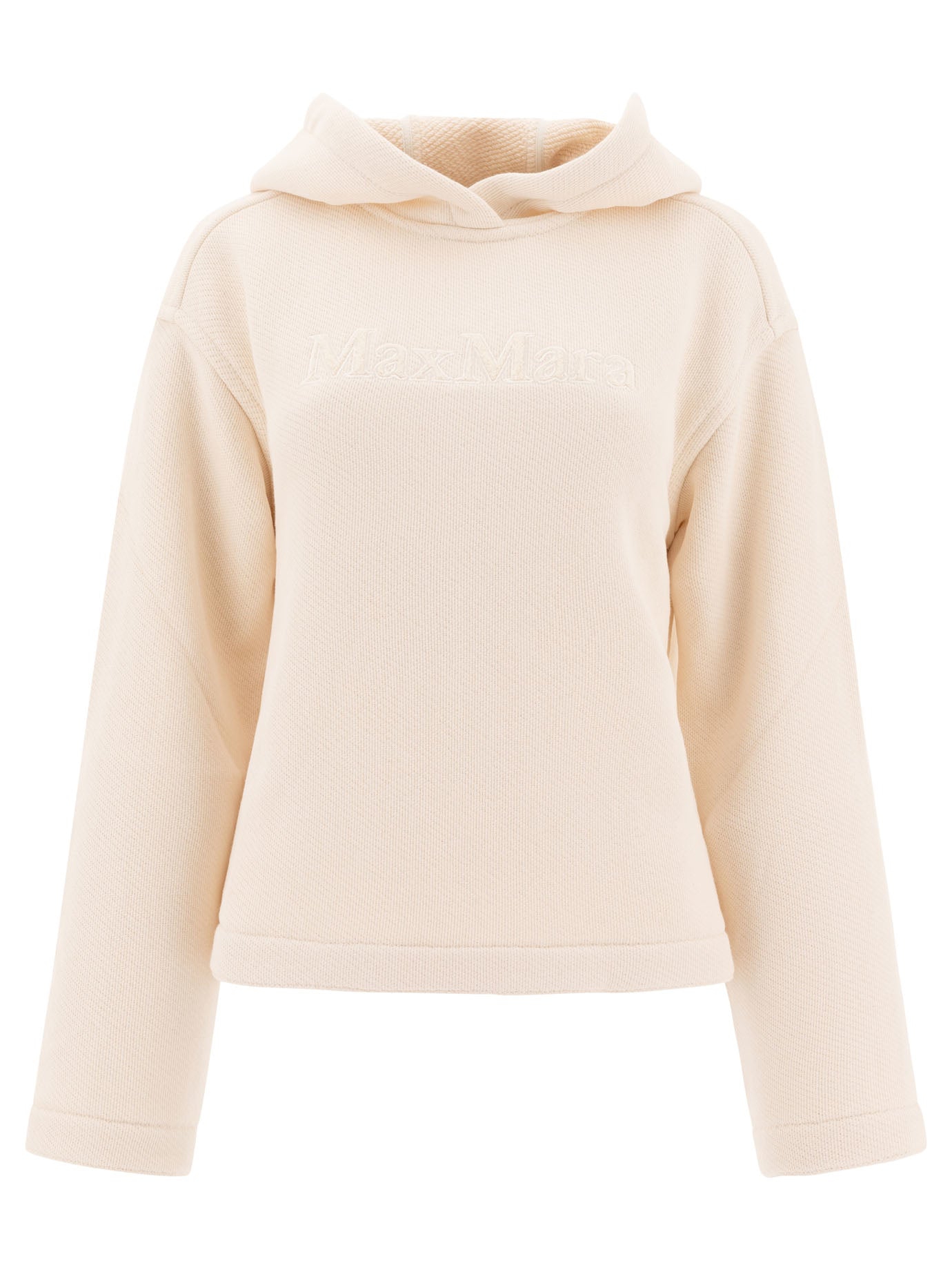 Max Mara Hoodie With Embroidered Logo