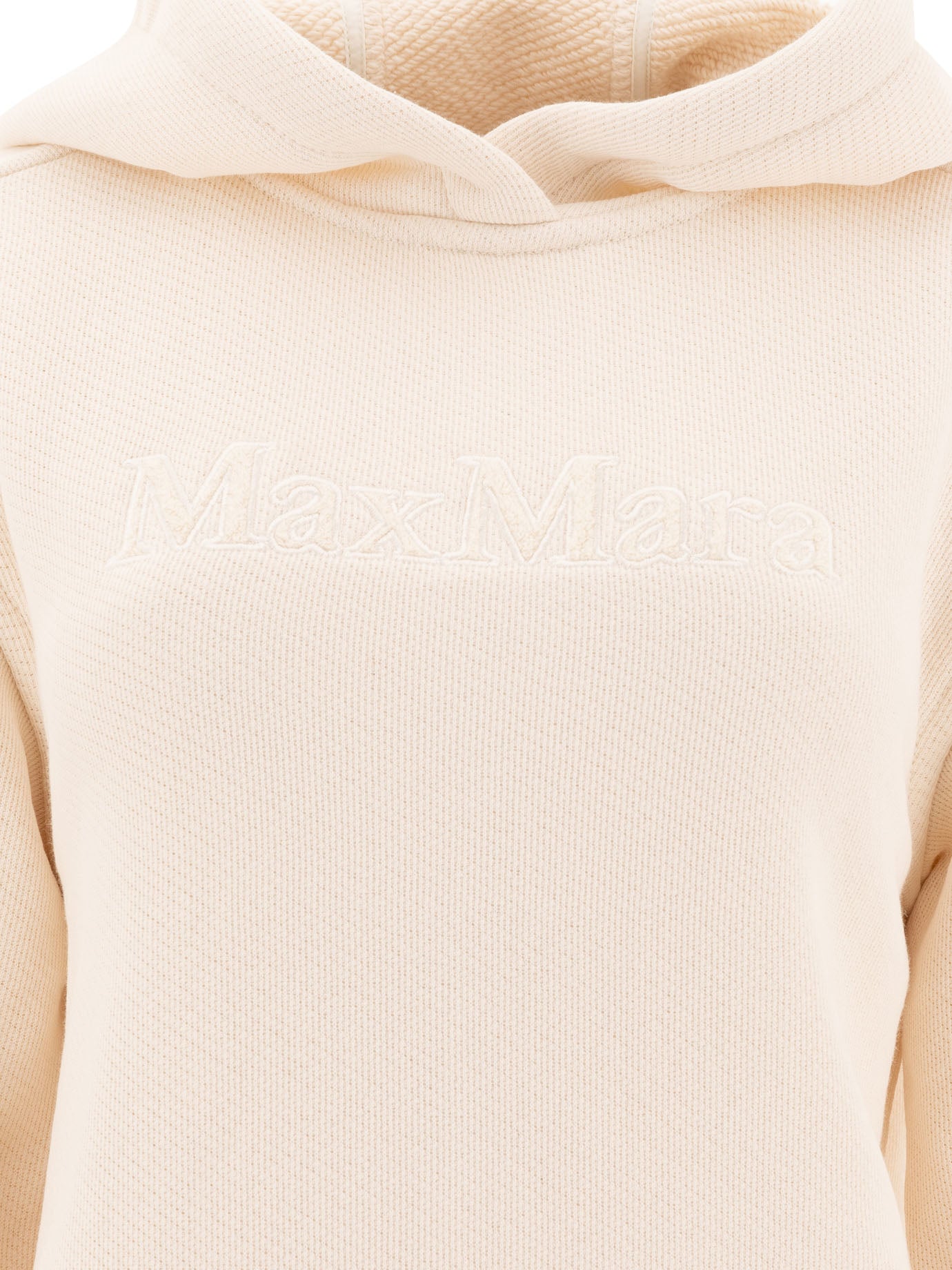 Max Mara Hoodie With Embroidered Logo