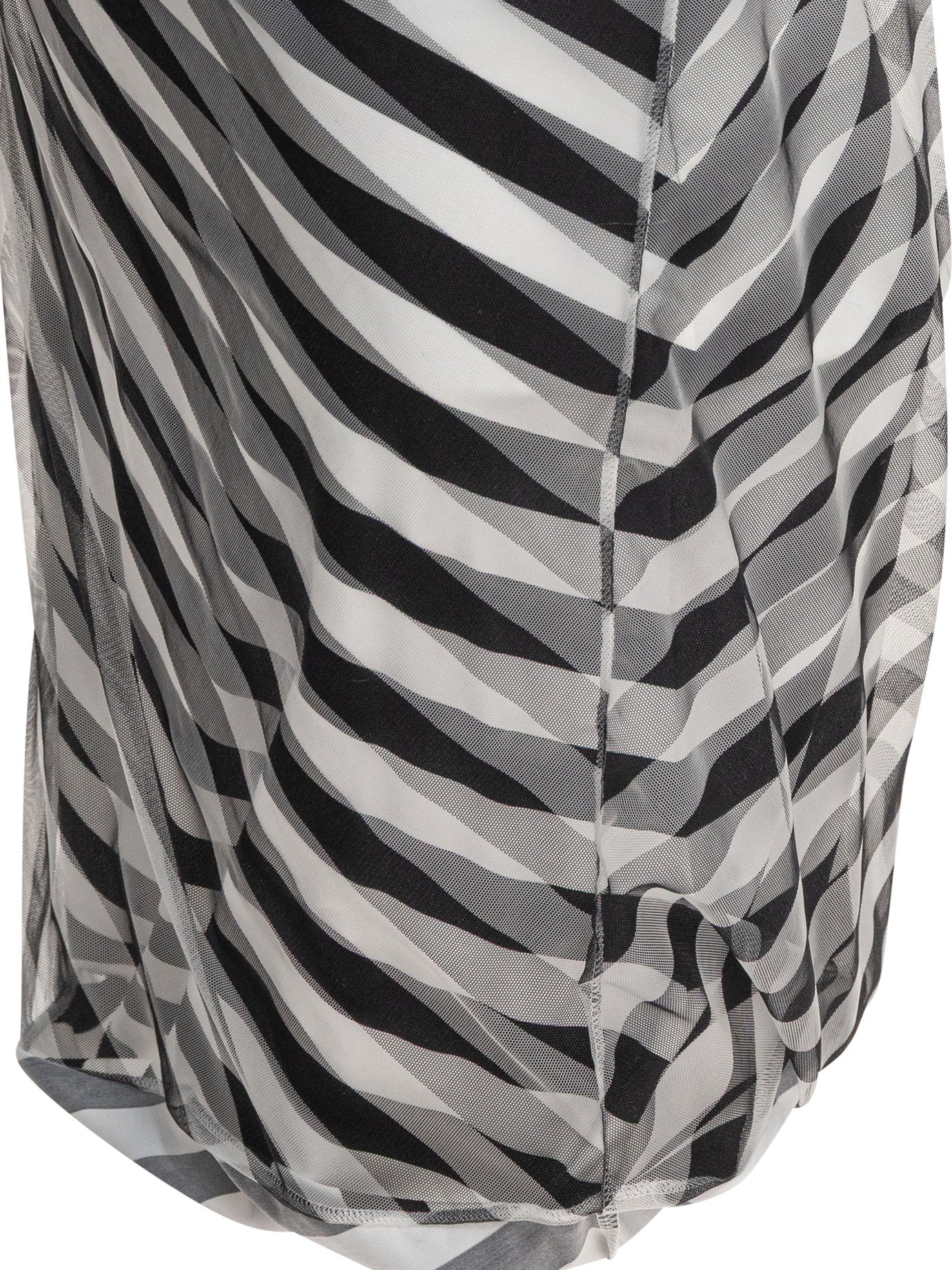 Max Mara Sportmax Draped Striped Dress