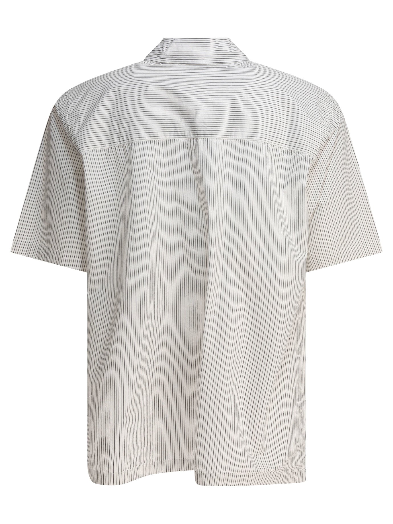 Norse Projects Mads Poplin Stripe Ss Shirt