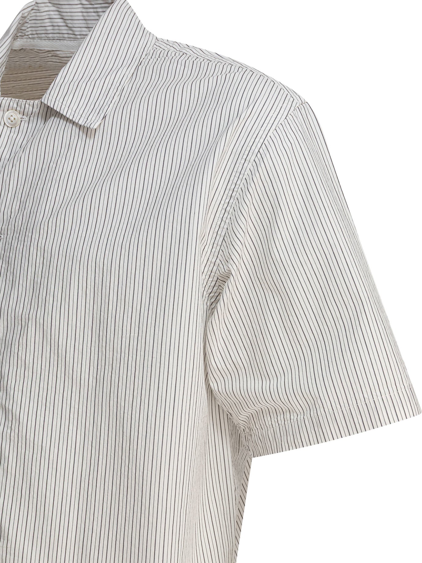 Norse Projects Mads Poplin Stripe Ss Shirt