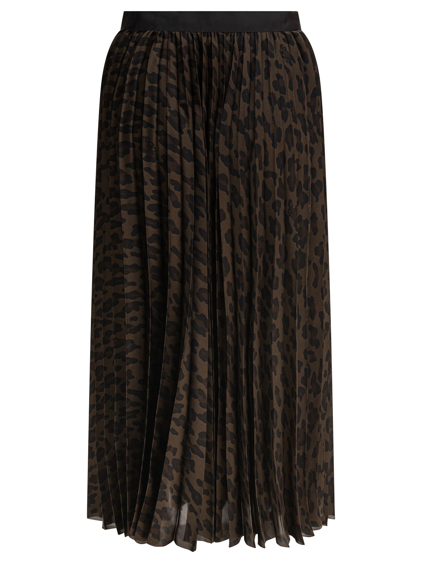 Sacai Leopard Skirt