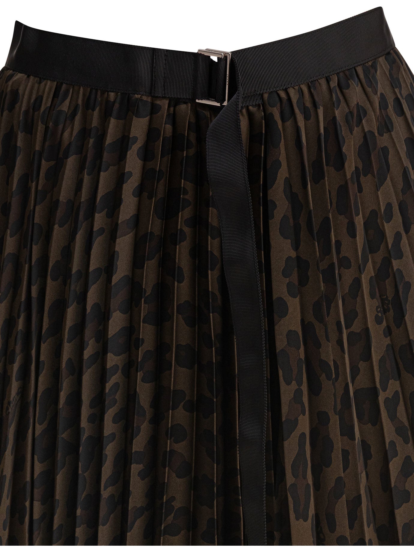 Sacai Leopard Skirt