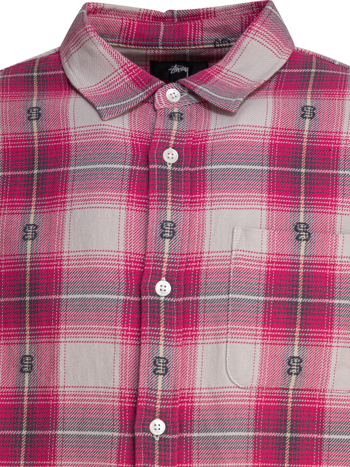 Stüssy Motif Plaid Shirt