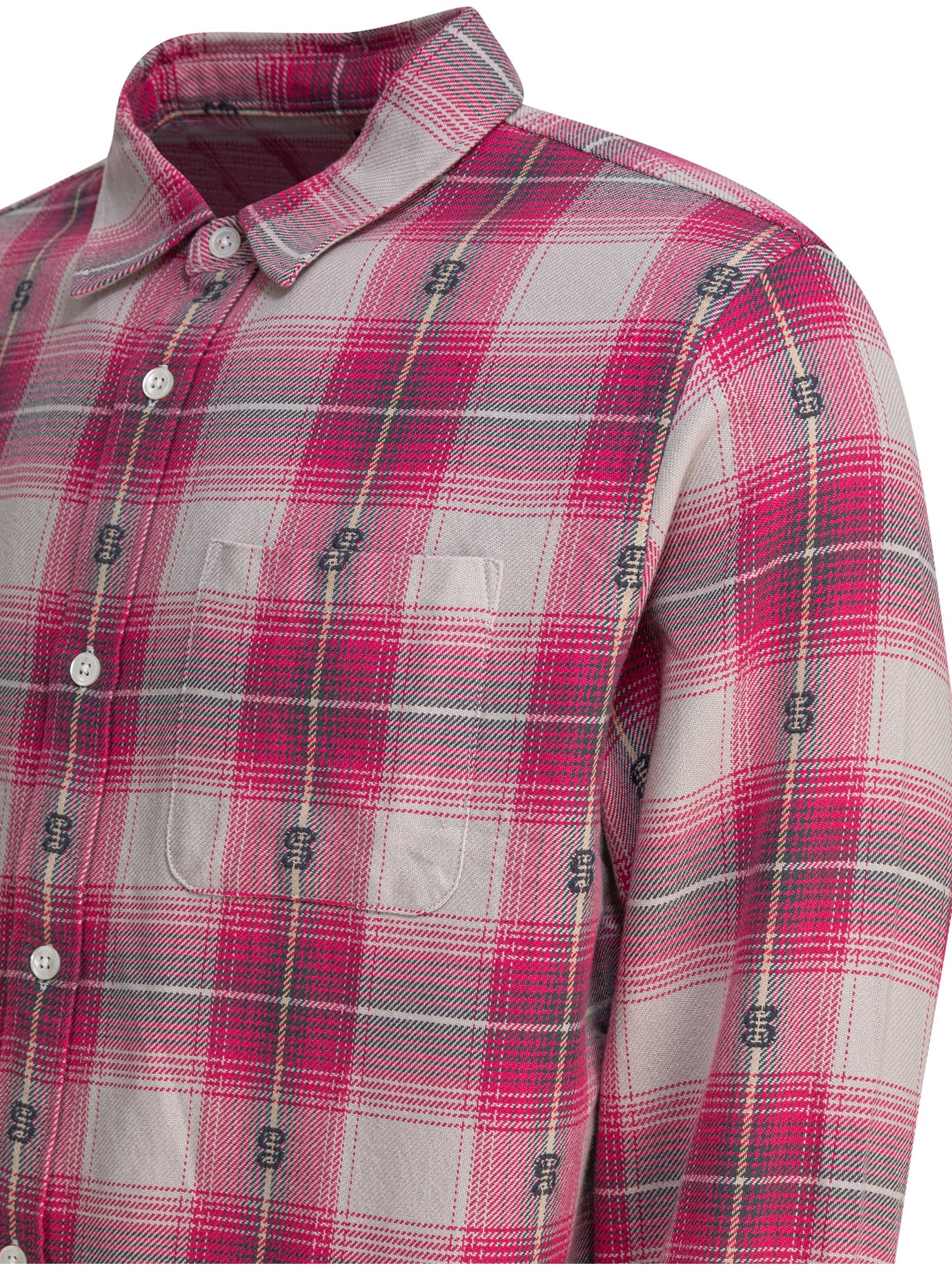 Stüssy Motif Plaid Shirt