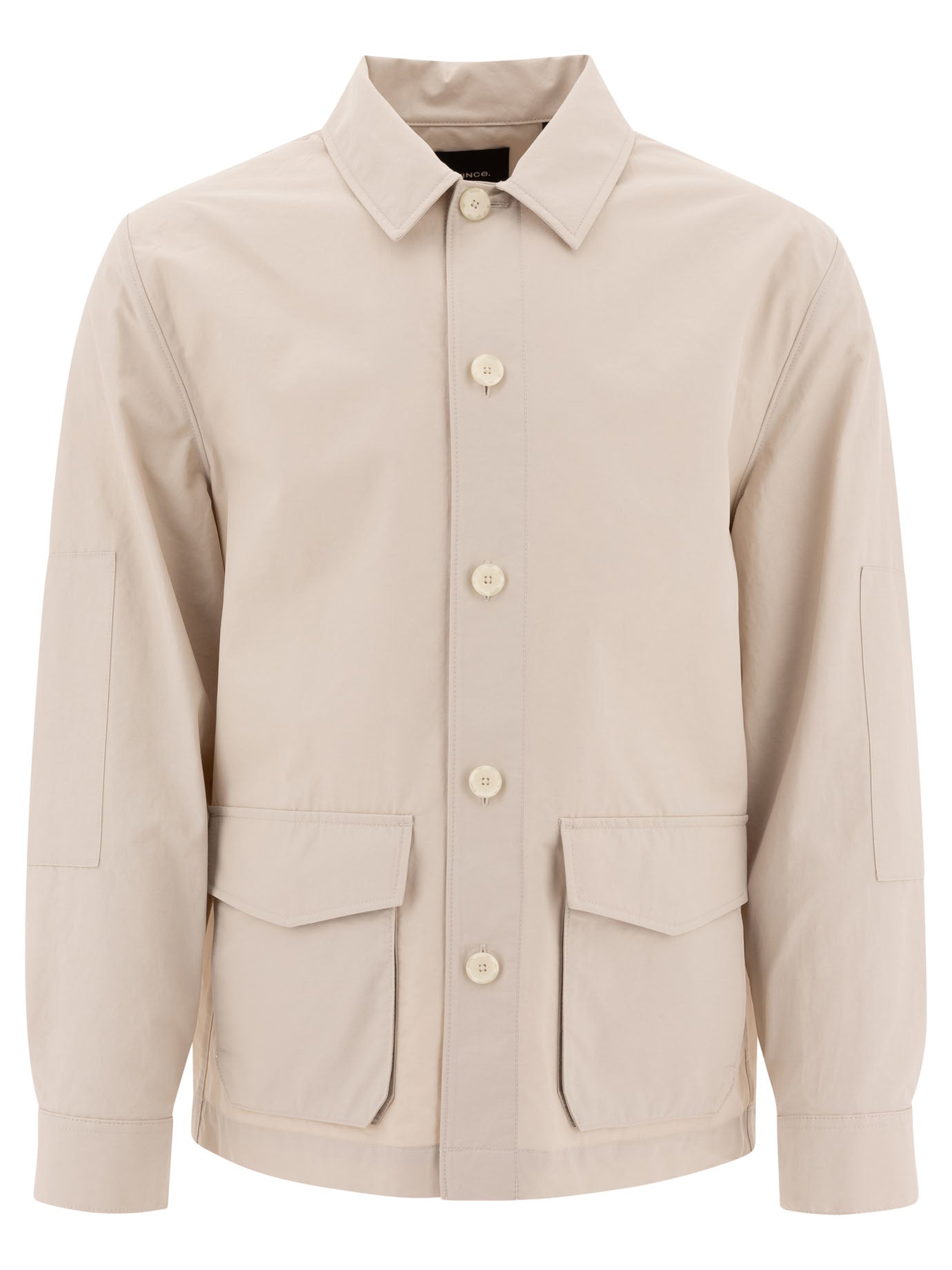 Vince Cotton Blend Utility Jacket