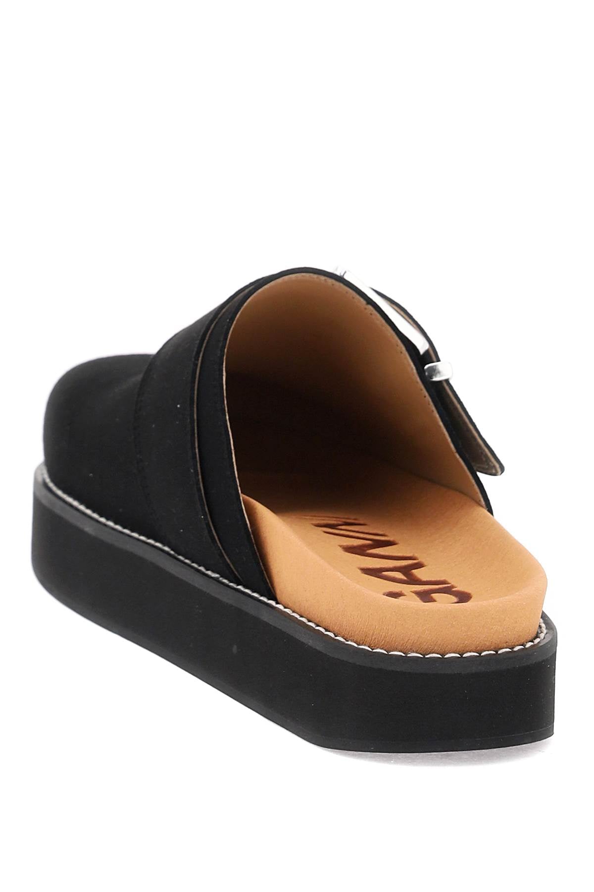 Ganni Suede-Like Faux Leather M