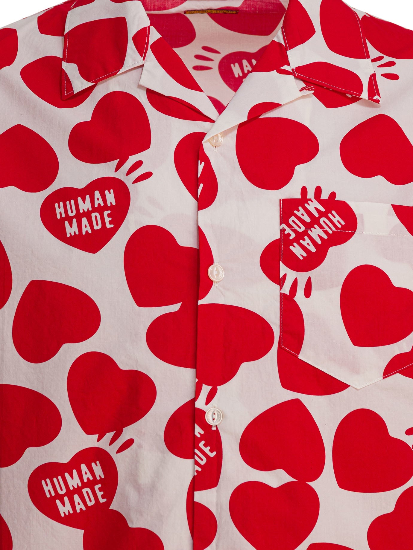 Human Made Heart Vacation Shirt
