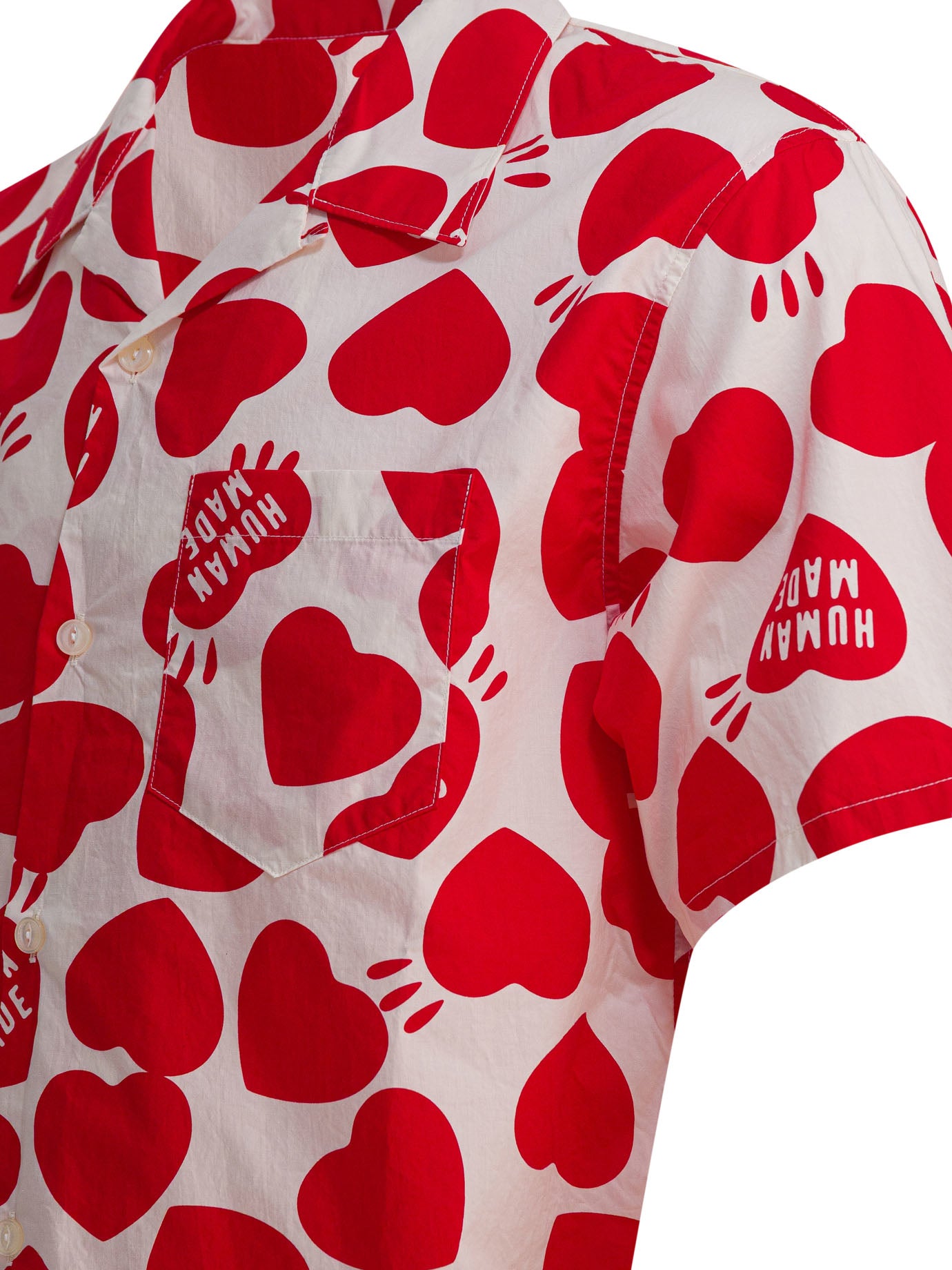 Human Made Heart Vacation Shirt