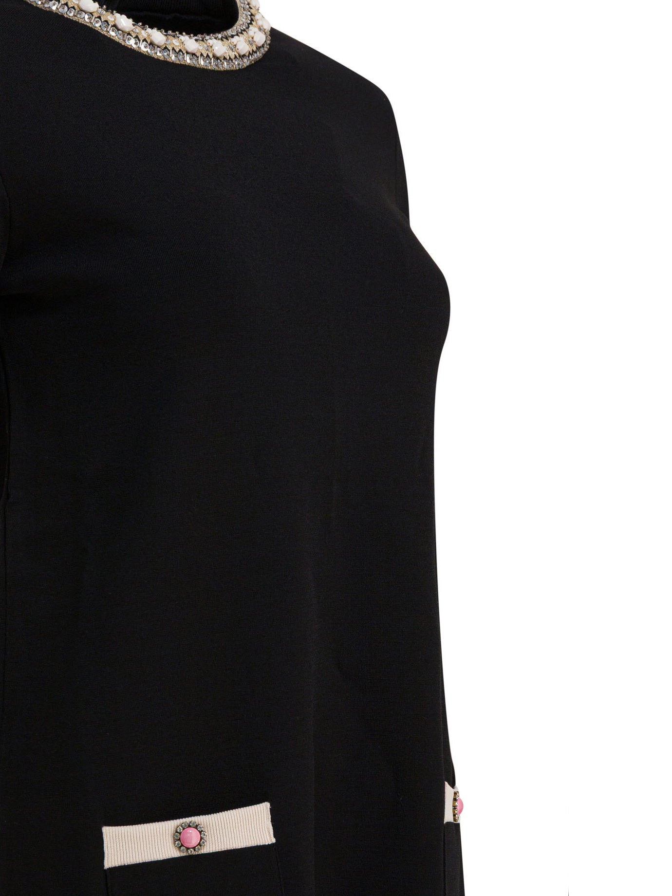 Valentino Embellished Choker Dress