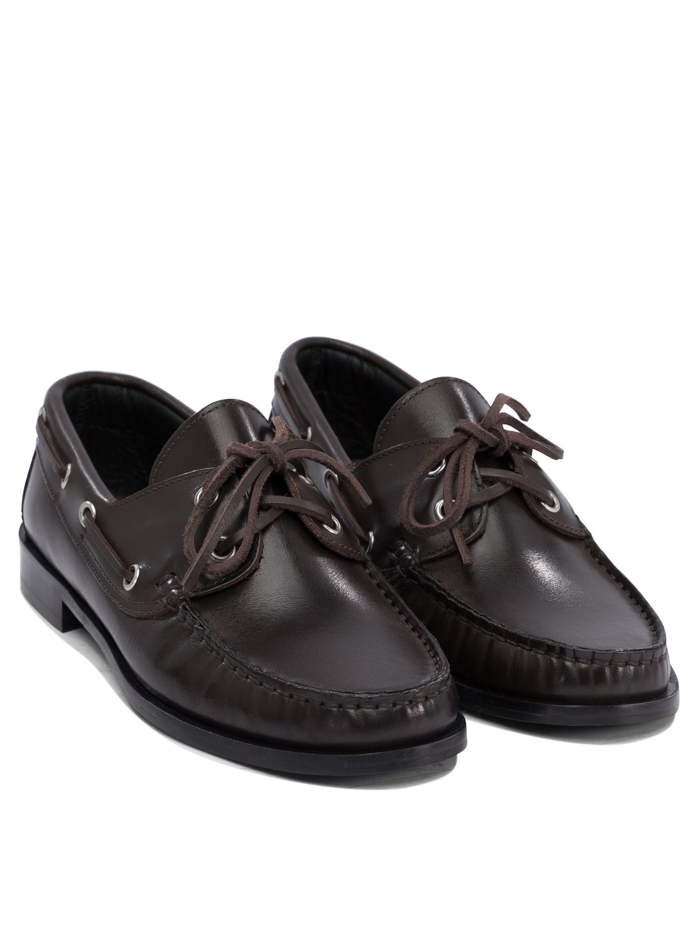 Aeyde Harris Lace-Up Loafers