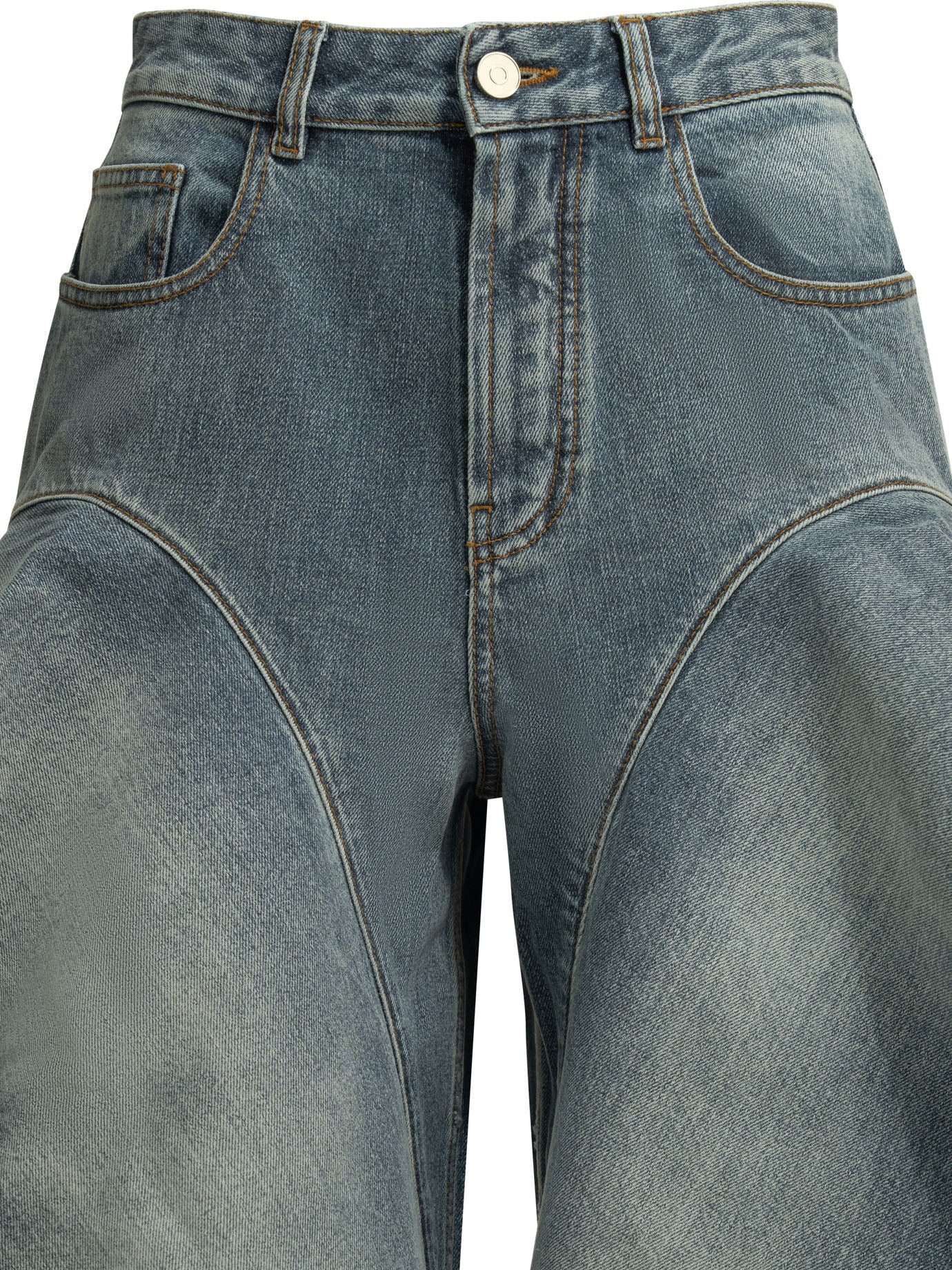 Alaïa Wide Leg Jeans