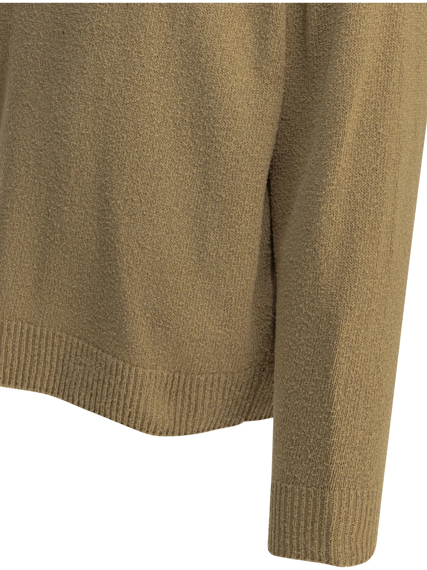 A.Presse Crew-Neck Sweater With Buttons