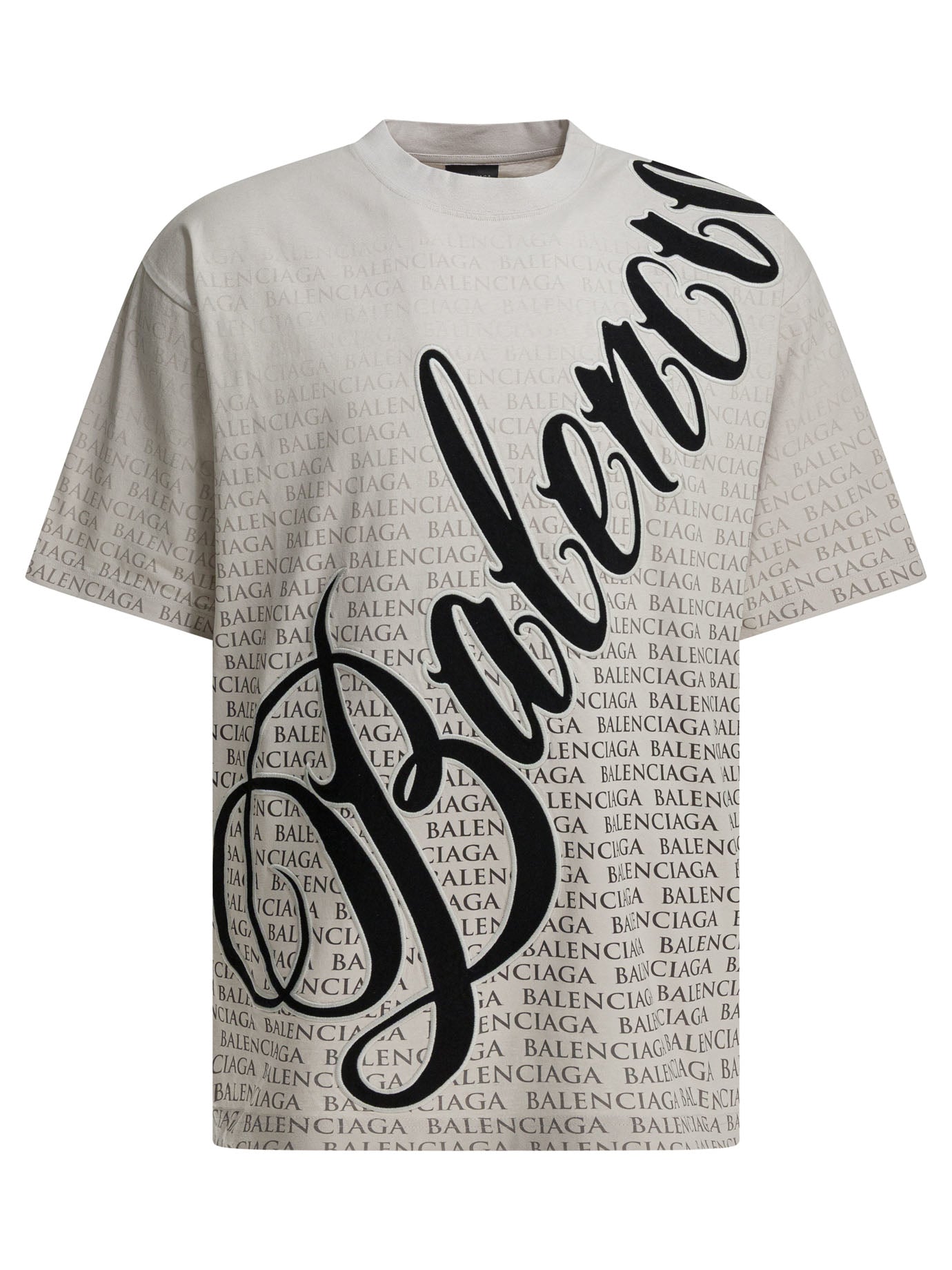 Balenciaga Big B Crew-Neck T-Shirt