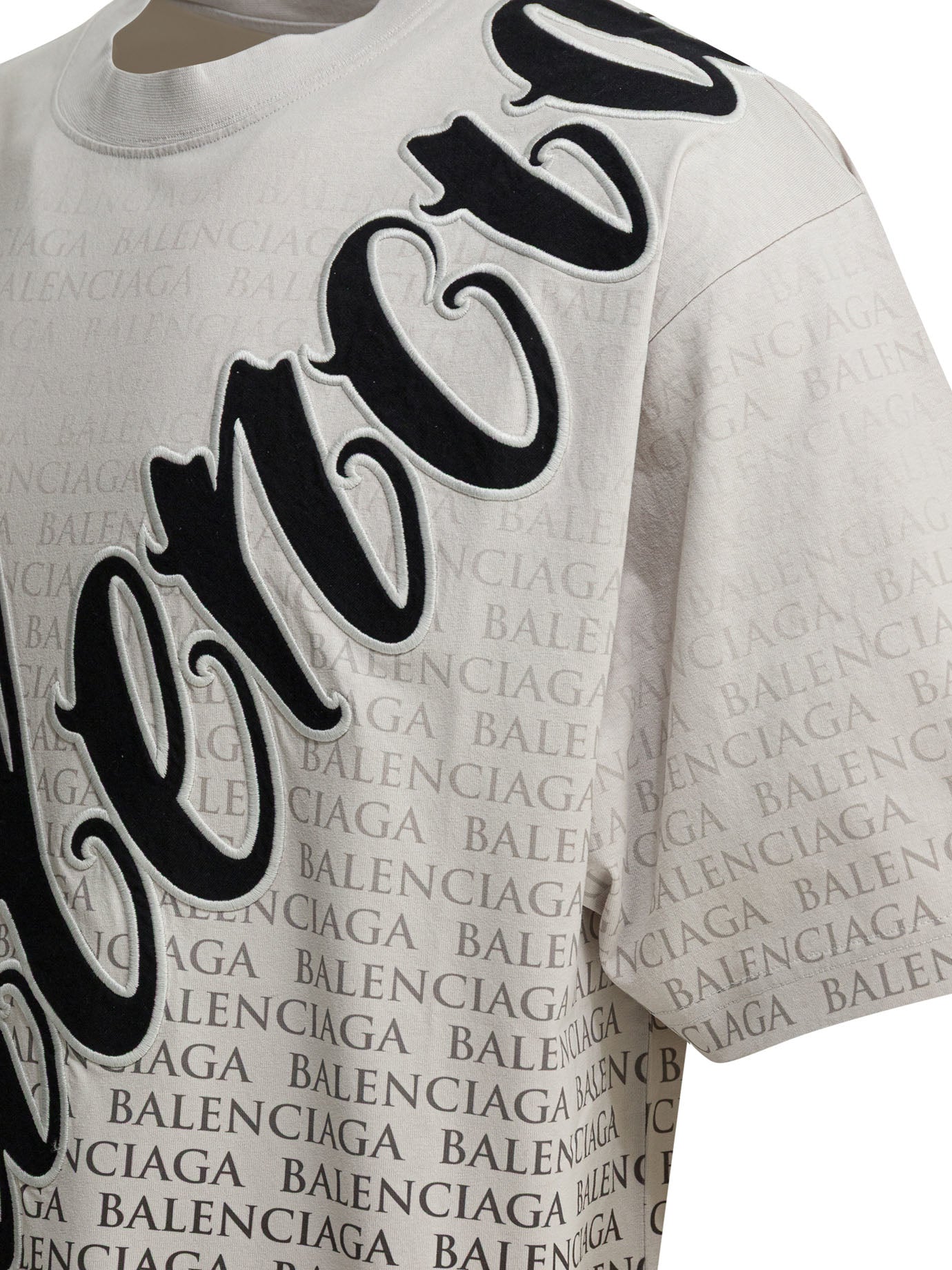 Balenciaga Big B Crew-Neck T-Shirt