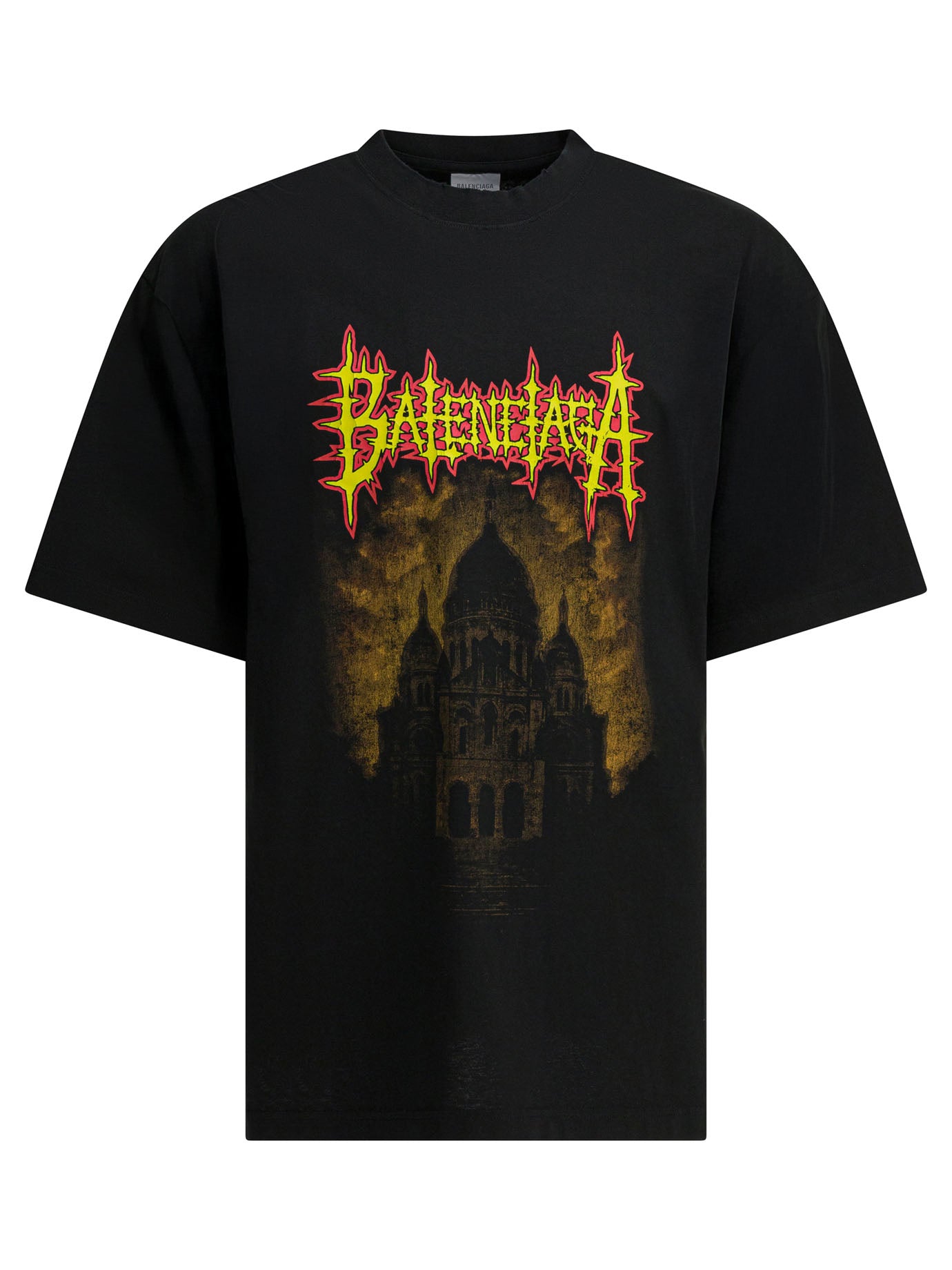 Balenciaga Crew-Neck T-Shirt With Logo