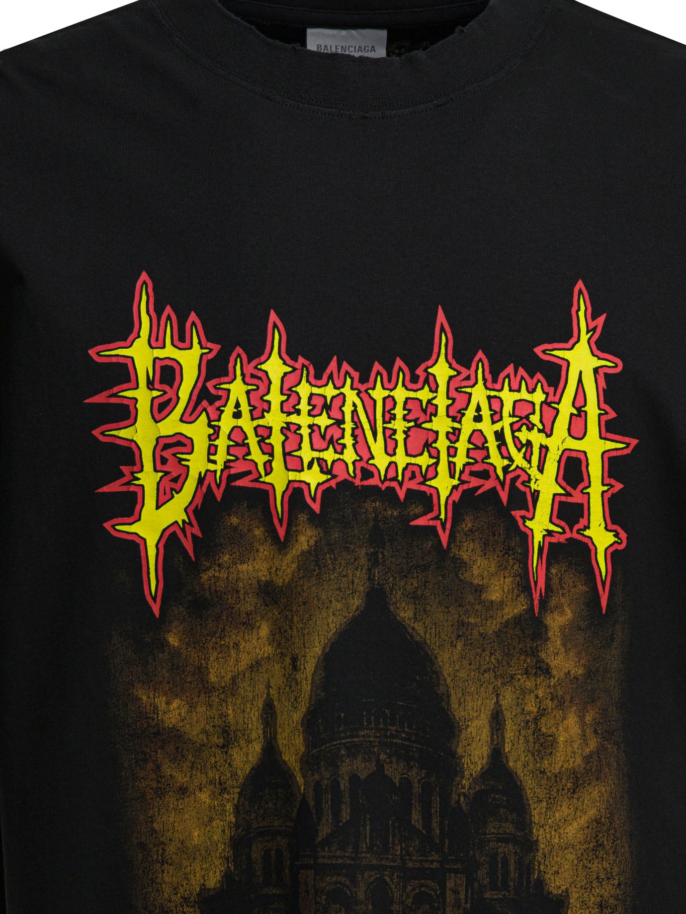 Balenciaga Crew-Neck T-Shirt With Logo