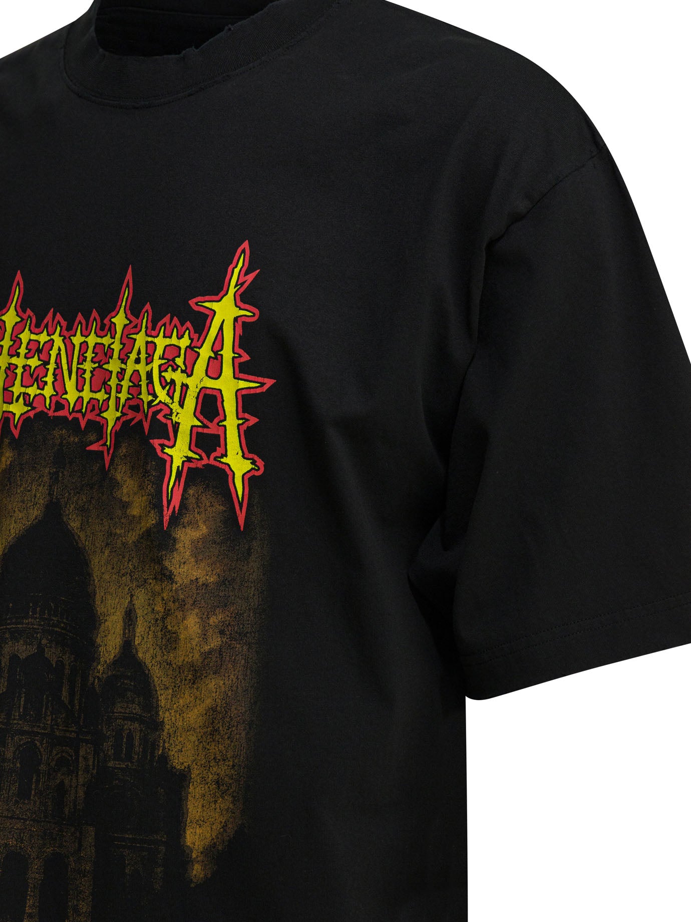 Balenciaga Crew-Neck T-Shirt With Logo