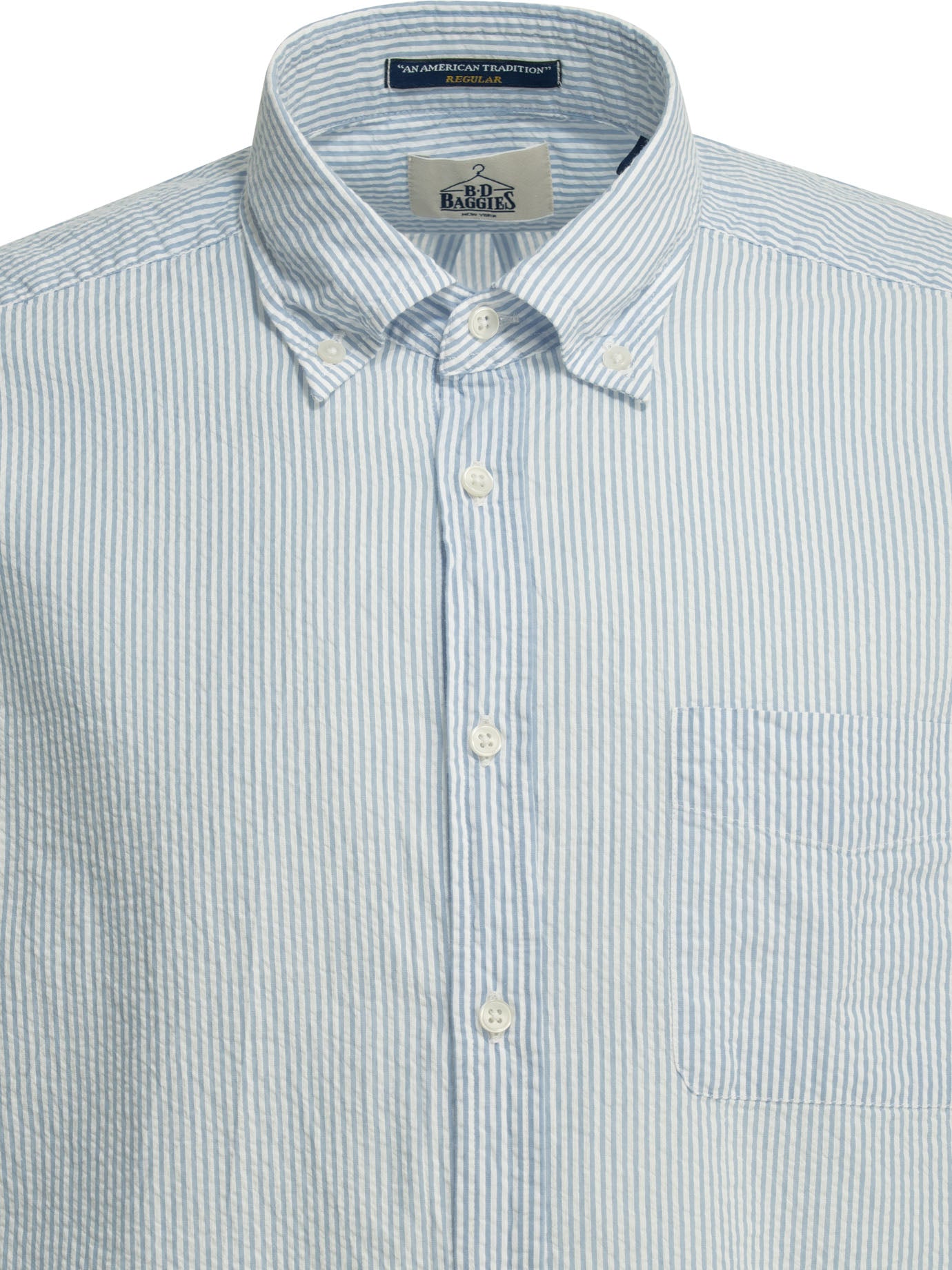 BD BAGGIES Bradford Seersucker Casual Shirt