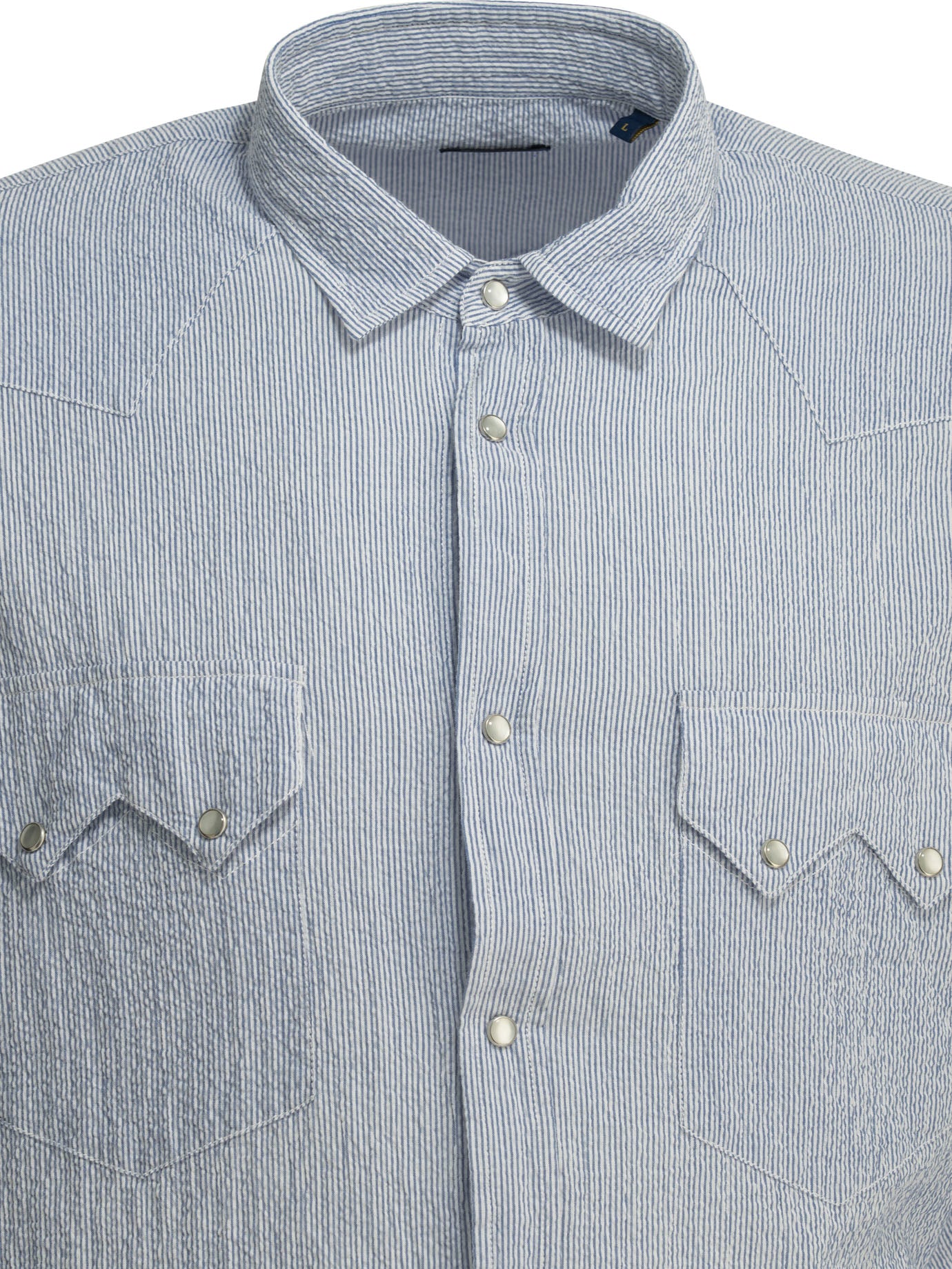 BD BAGGIES Rodeo Seersucker Casual Shirt