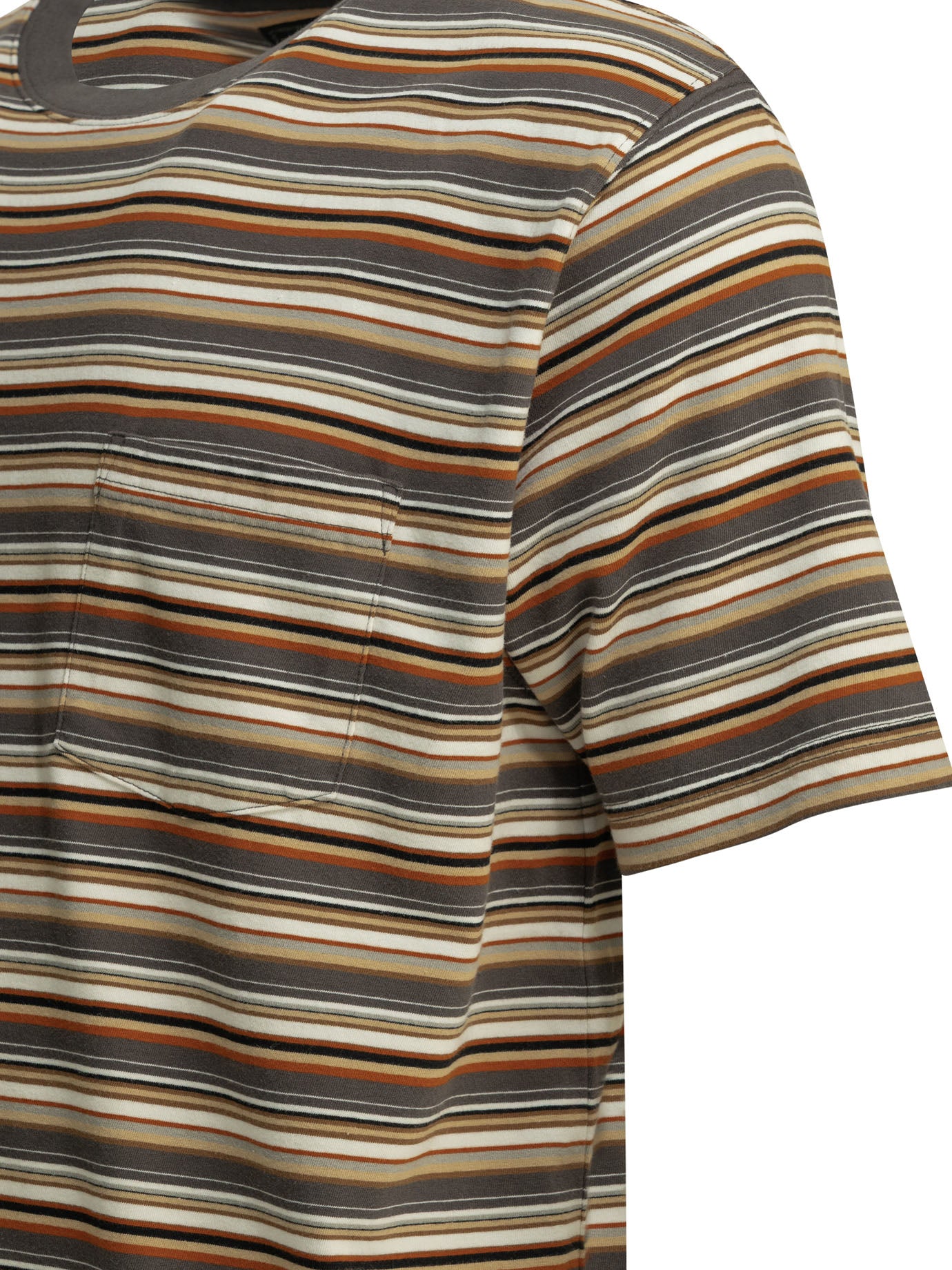 Beams Plus Striped Crew-Neck T-Shirt