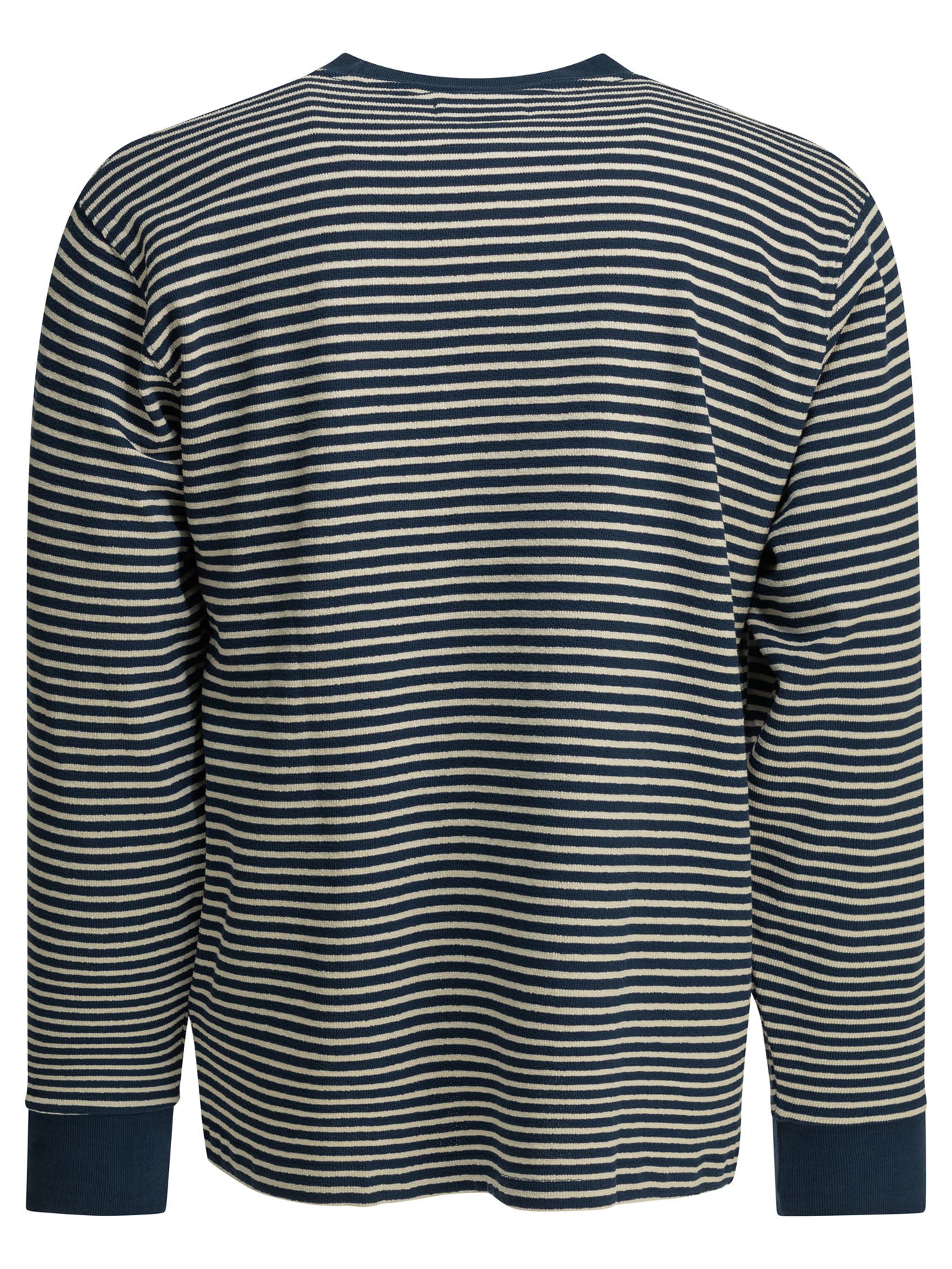 Beams Plus Striped Crewneck T-Shirt
