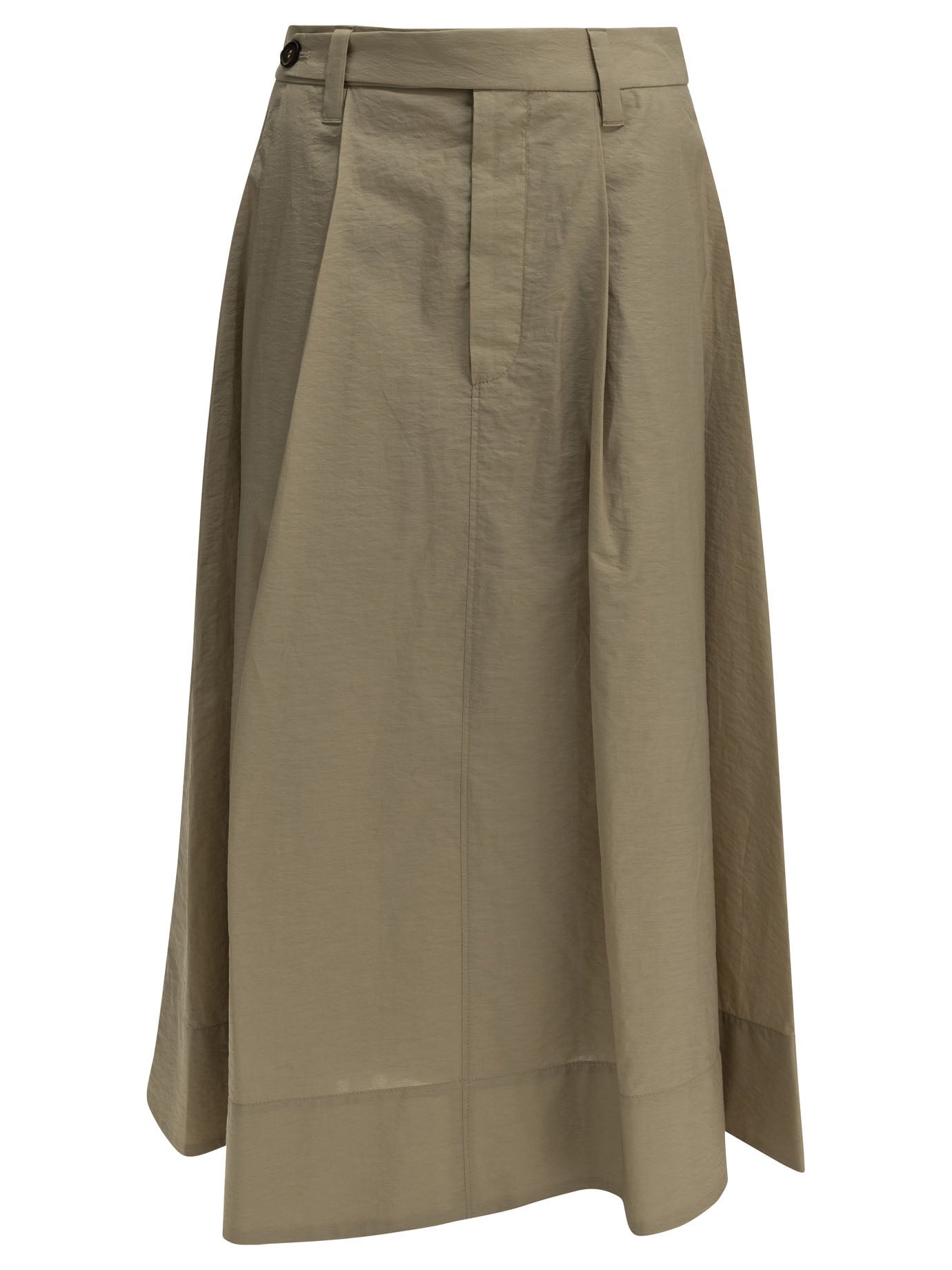 Brunello Cucinelli Sartorial Midi Skirt