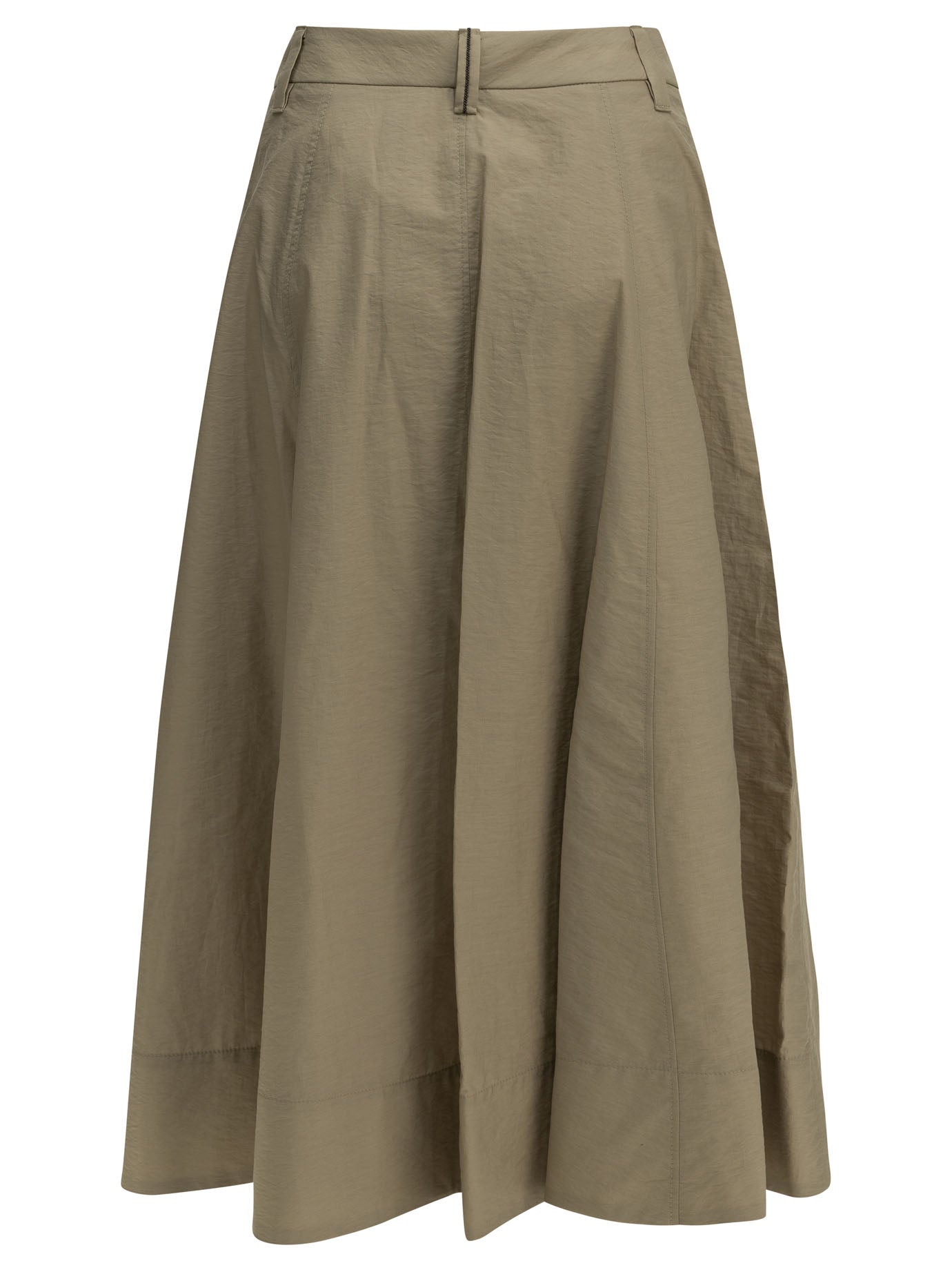 Brunello Cucinelli Sartorial Midi Skirt