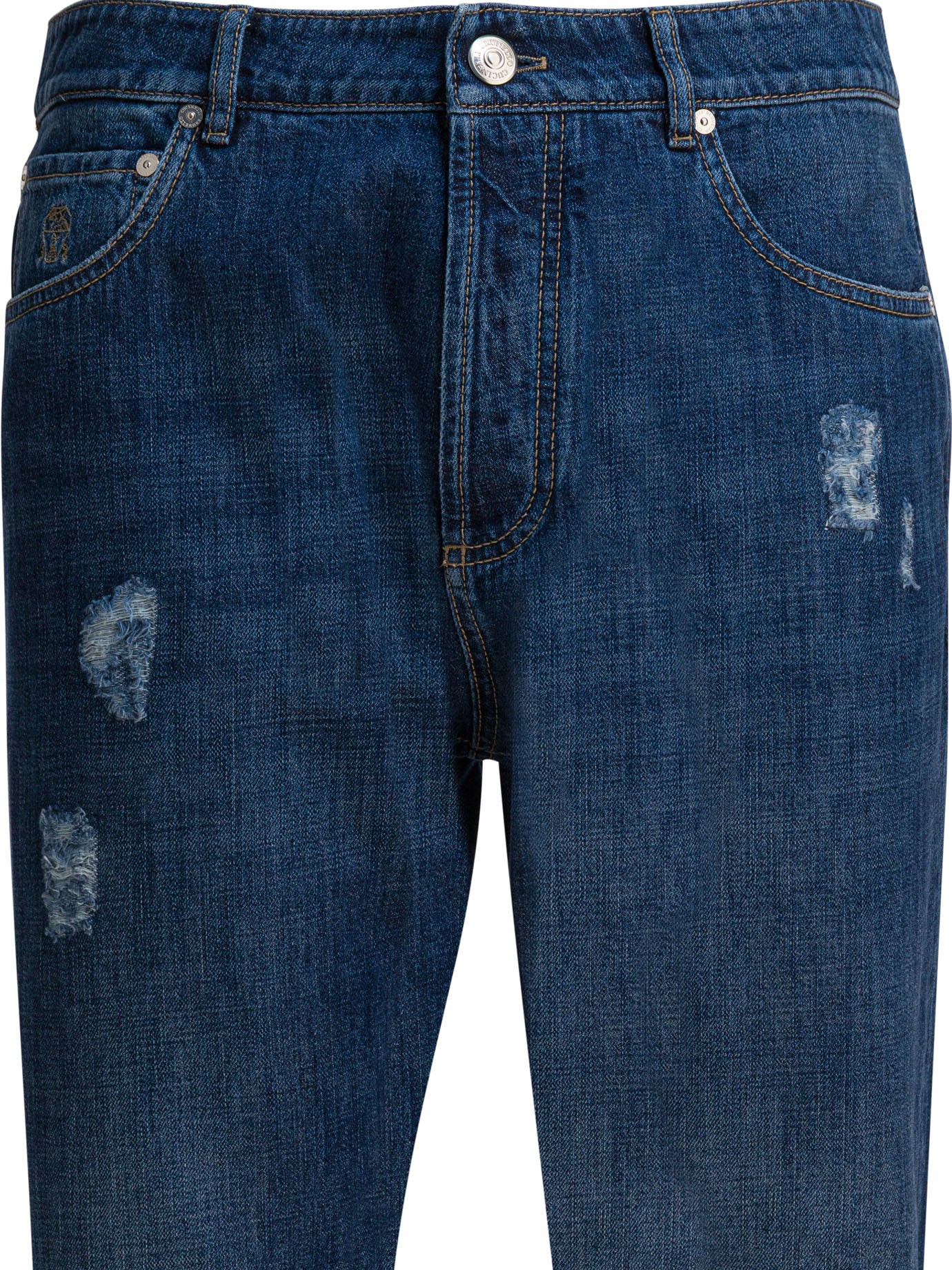 Brunello Cucinelli Five-Pocket Leisure Fit Jeans