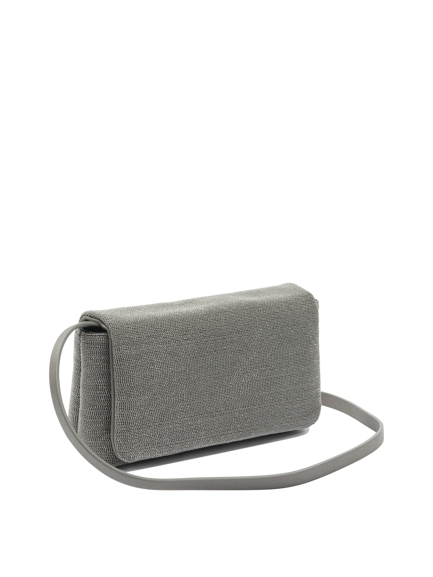 Brunello Cucinelli Flap Precious Crossbody Bag