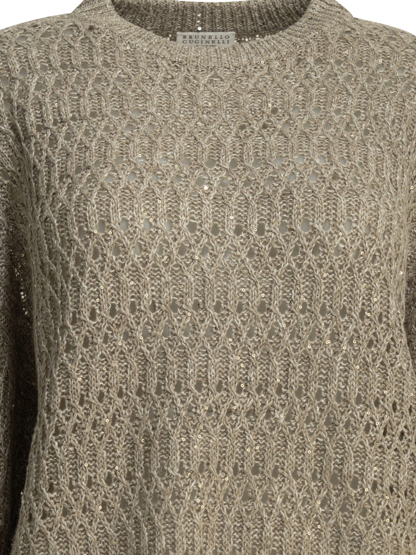 Brunello Cucinelli Crewneck Sweater With Sequins