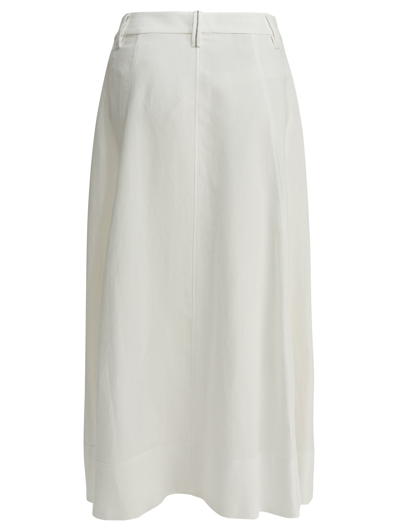 Brunello Cucinelli Long Flared Skirt