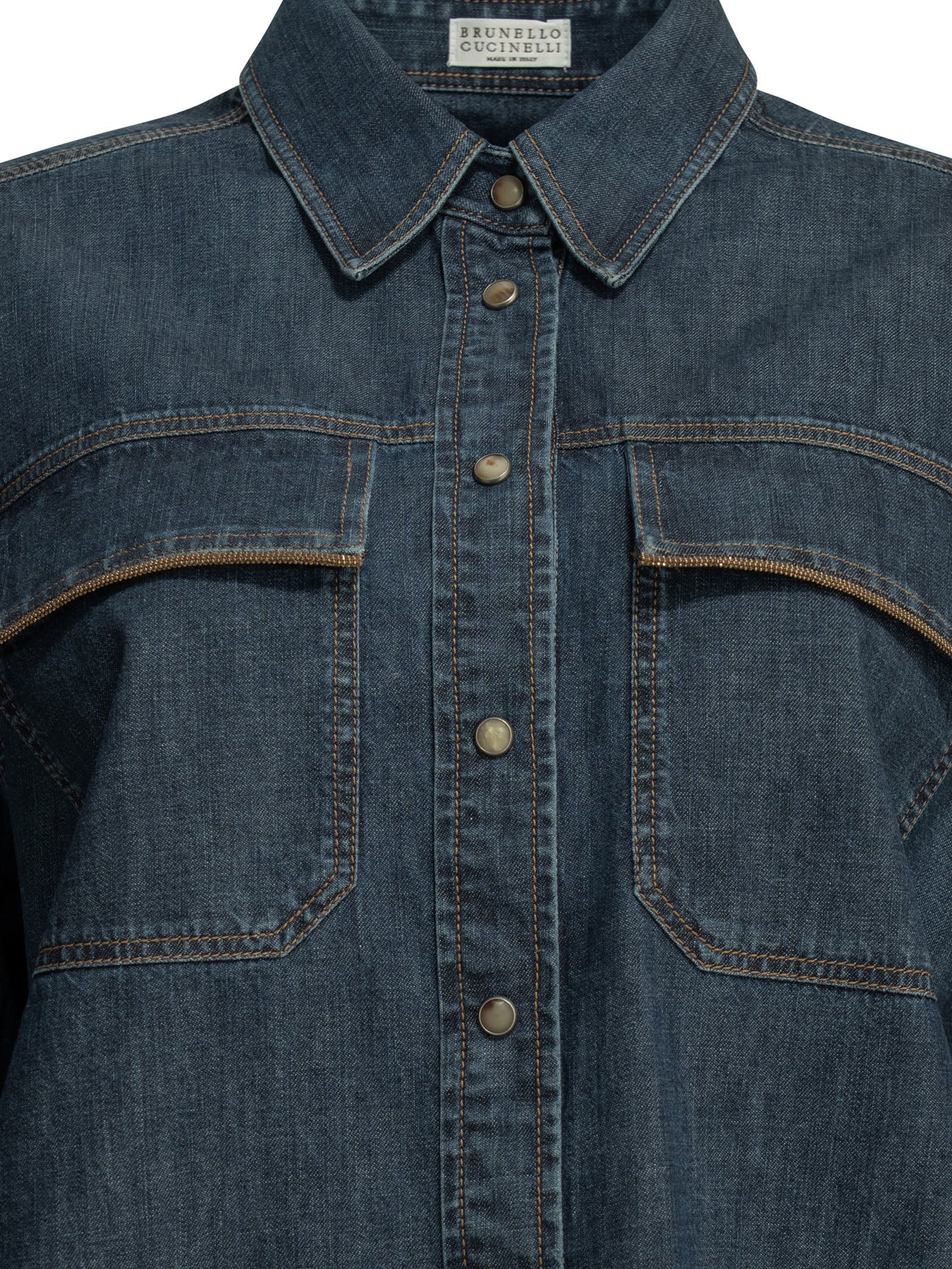 Brunello Cucinelli Casual Denim Shirt
