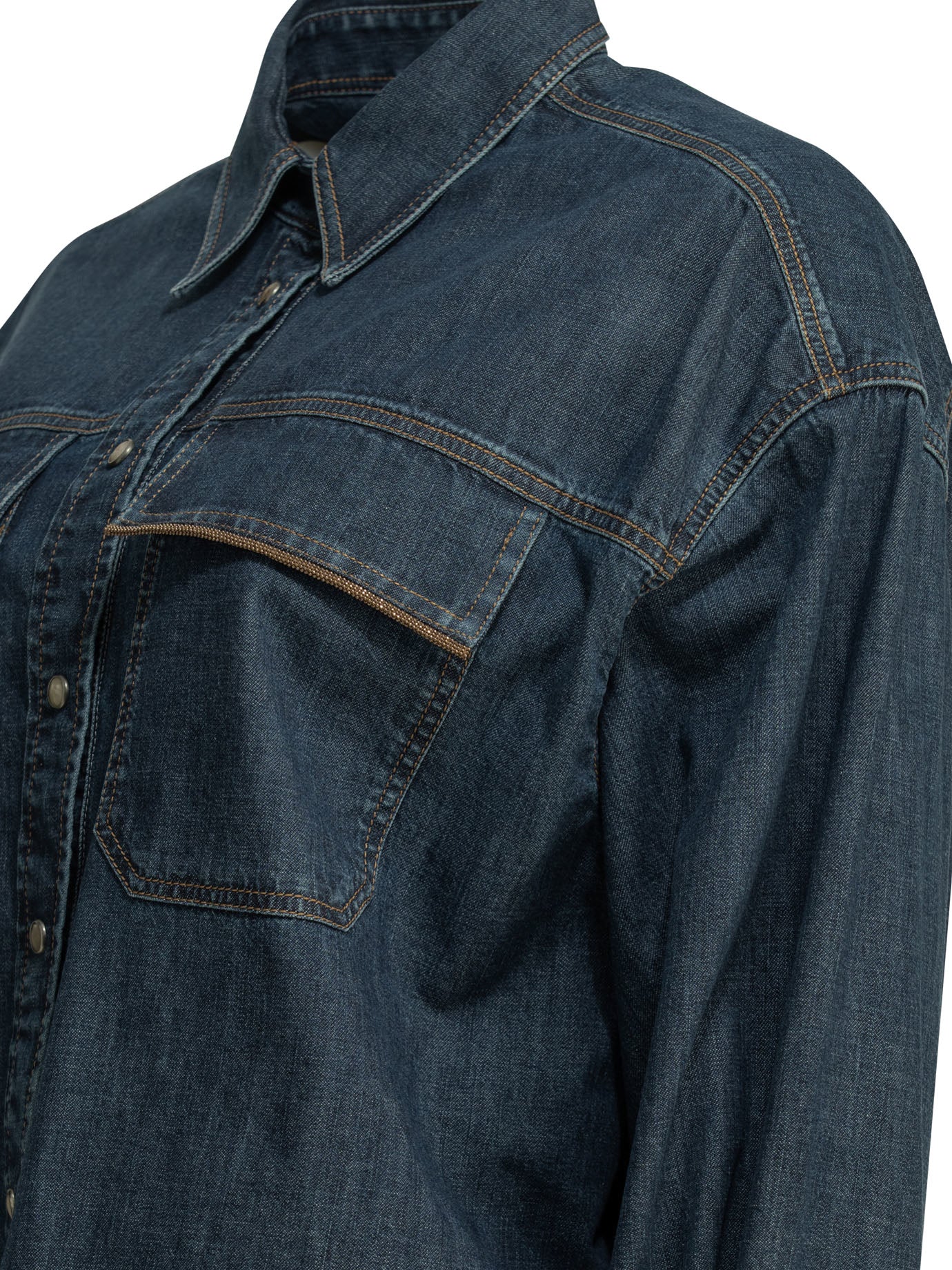 Brunello Cucinelli Casual Denim Shirt
