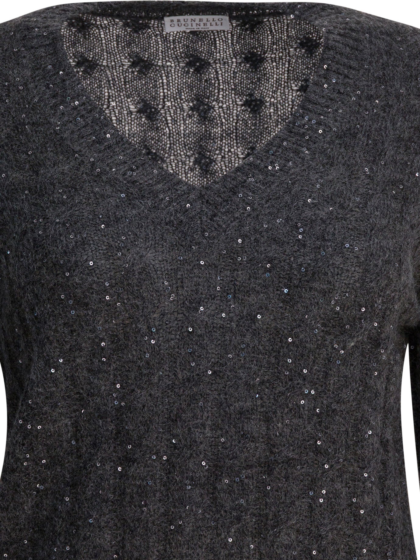 Brunello Cucinelli Dazzling Cable Sweater