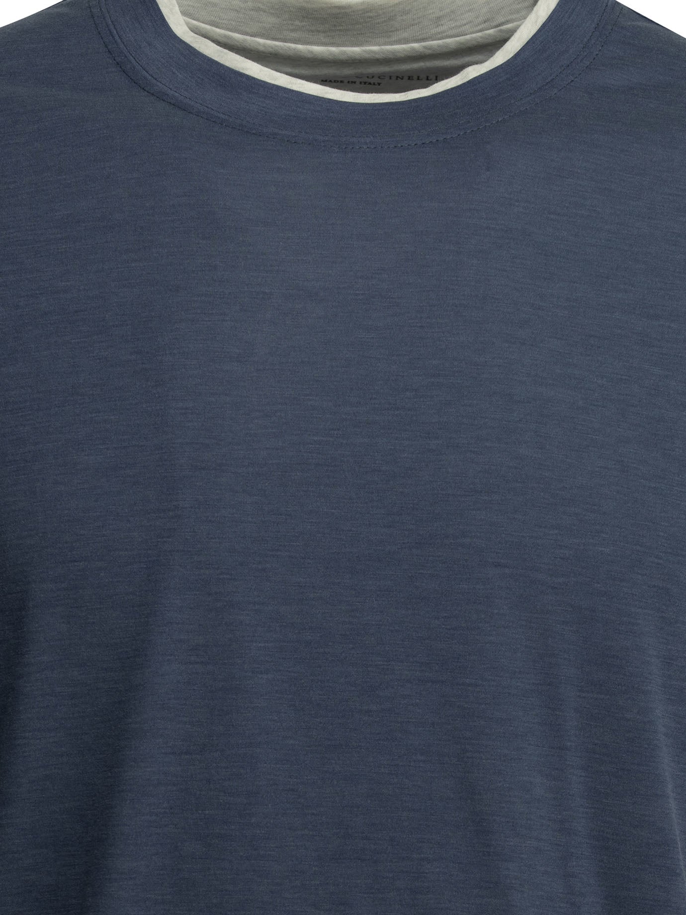 Brunello Cucinelli Faux Layering Crewneck T-Shirt
