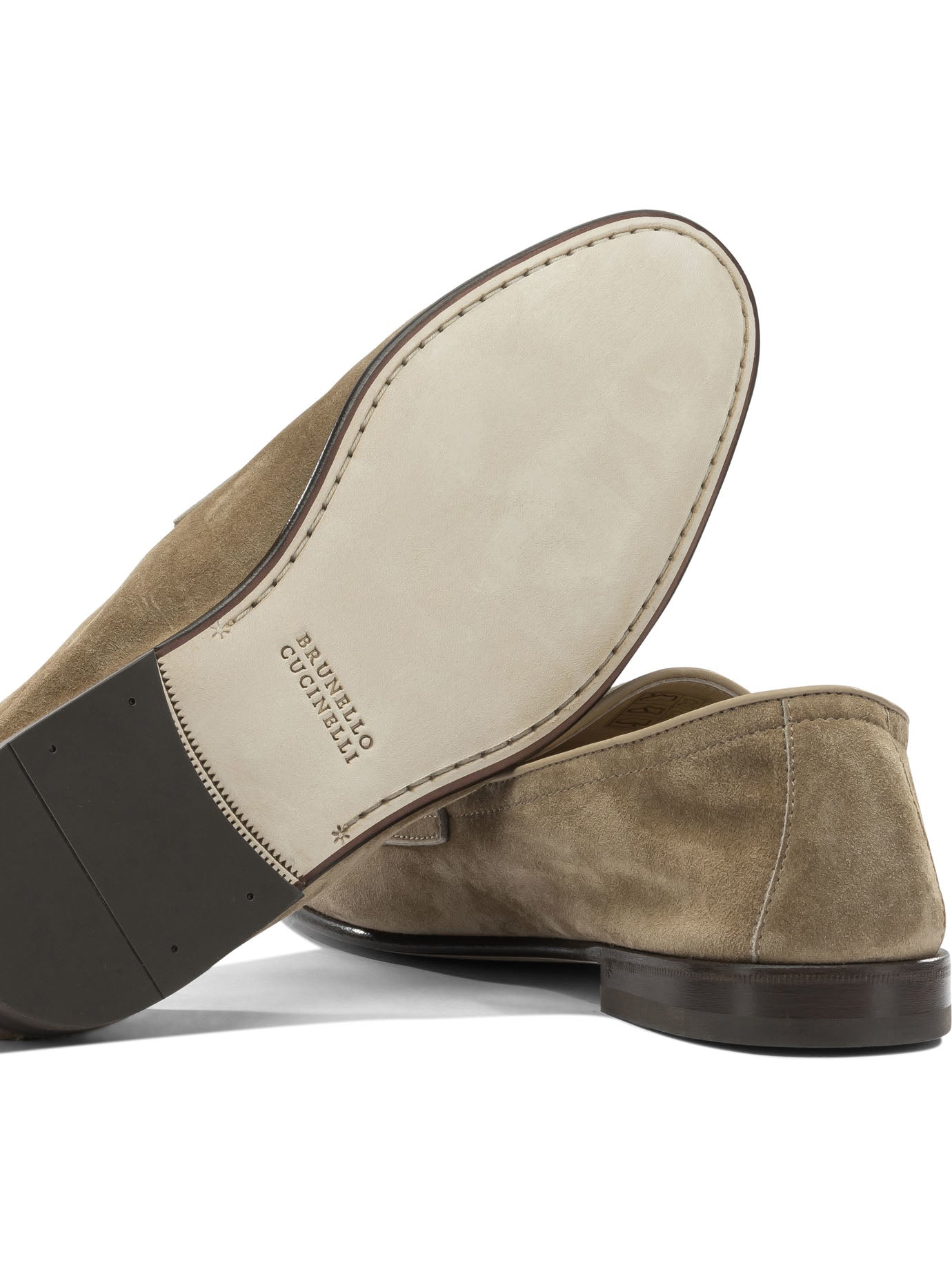 Brunello Cucinelli Suede Loafers