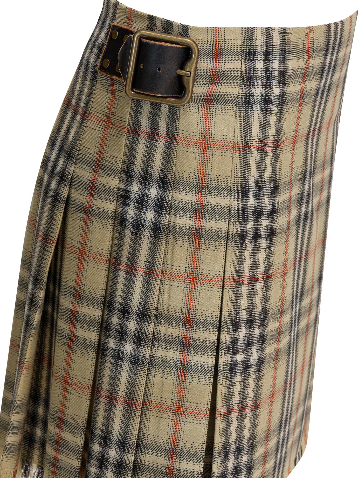 Burberry Wool Check Mini Kilt