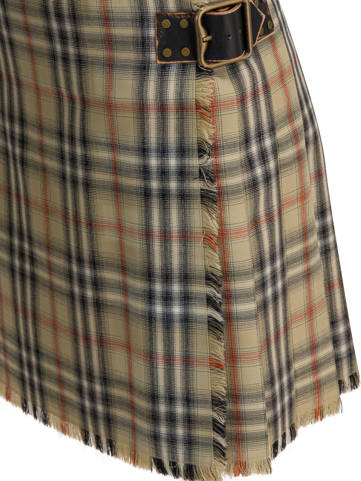 Burberry Wool Check Mini Kilt